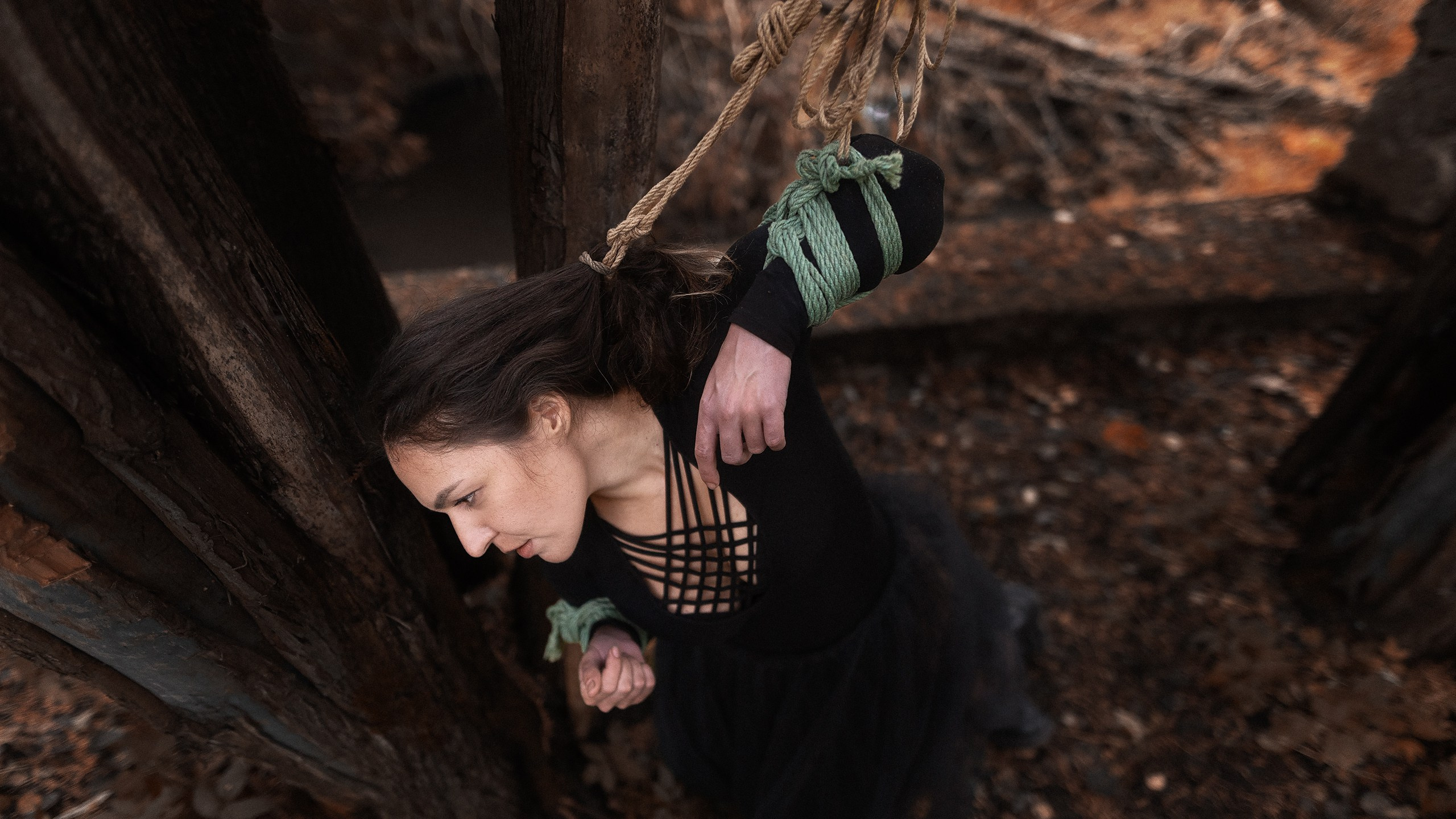 Ксюша, огонь. Фотограф Никита Локтионов Москва