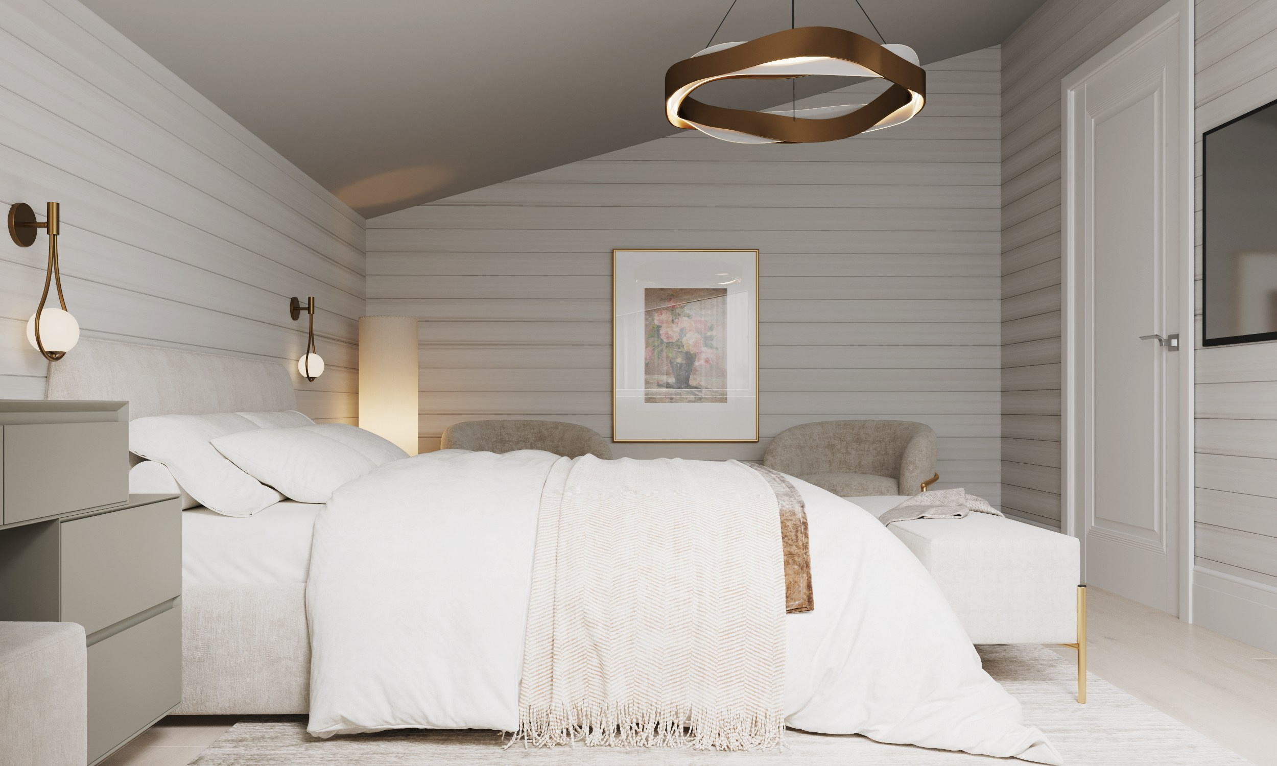 Гостевая спальня. Arrogant Arch