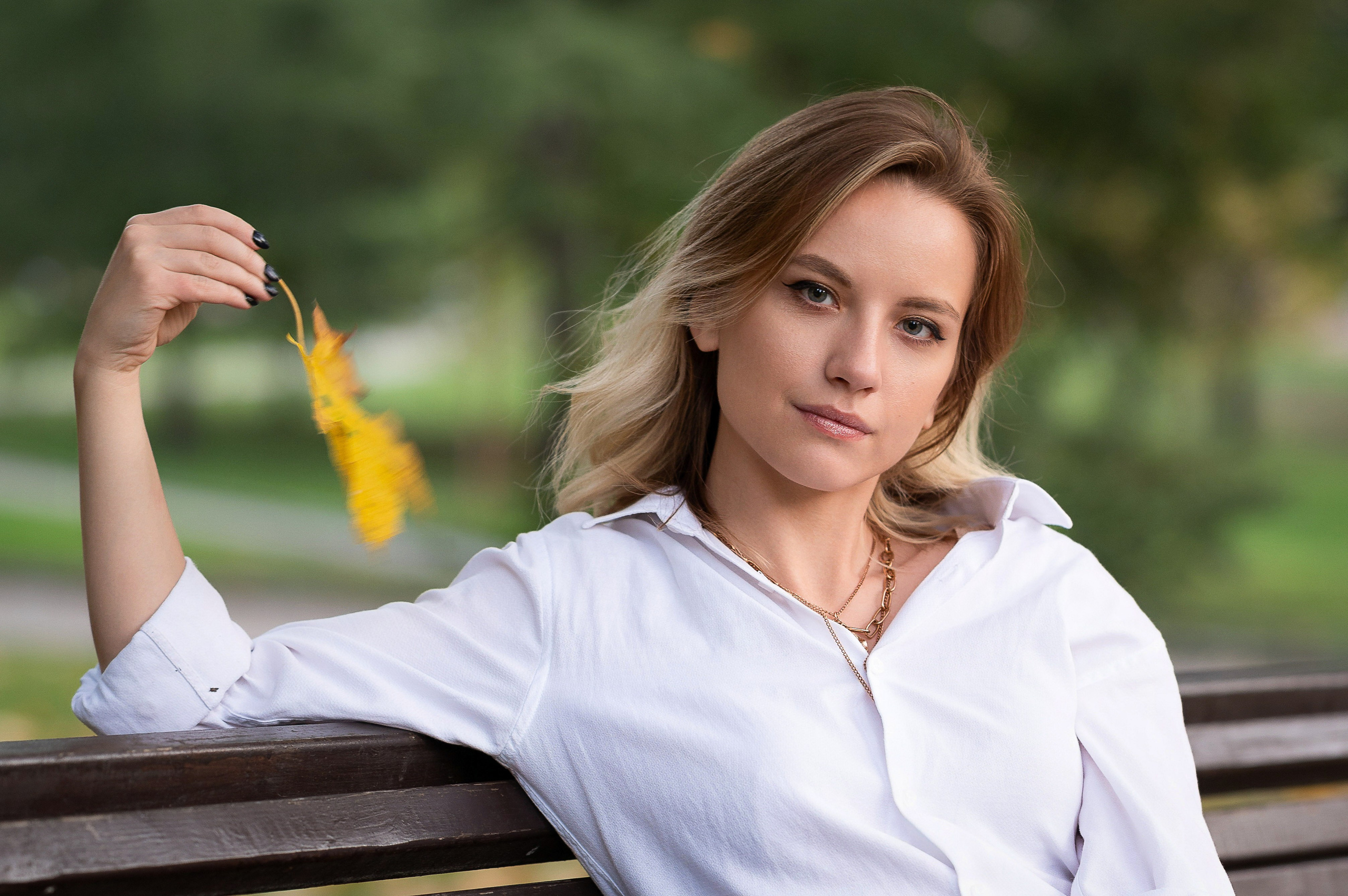 Сессия в парке для Ксении. Портретный фотограф в Москве Евгений Кемайкин