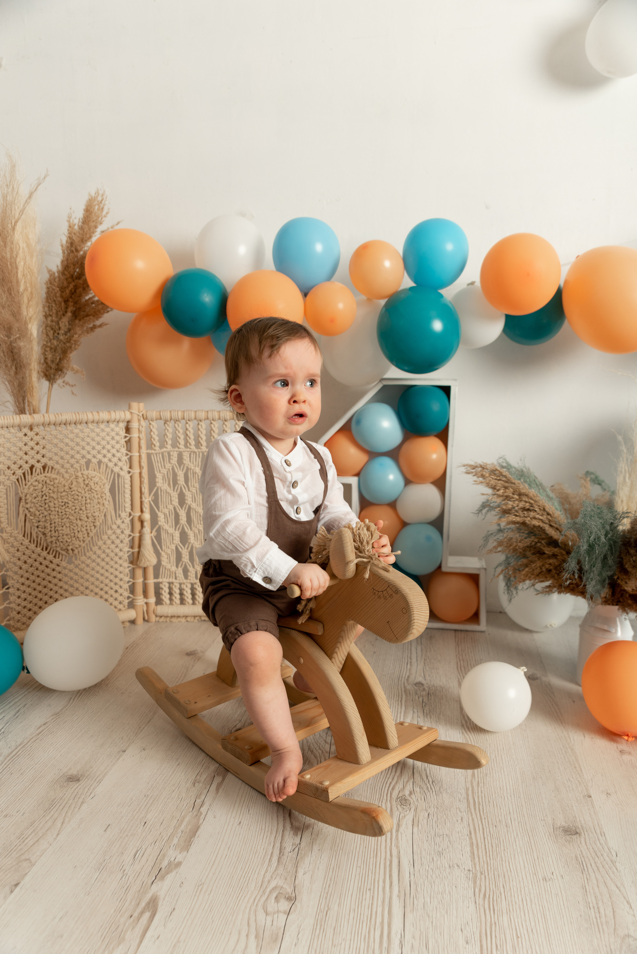 Годовасие Давида пакет «Все включено». Фотограф новорожденных в Нижневартовске Лара Курдюкова