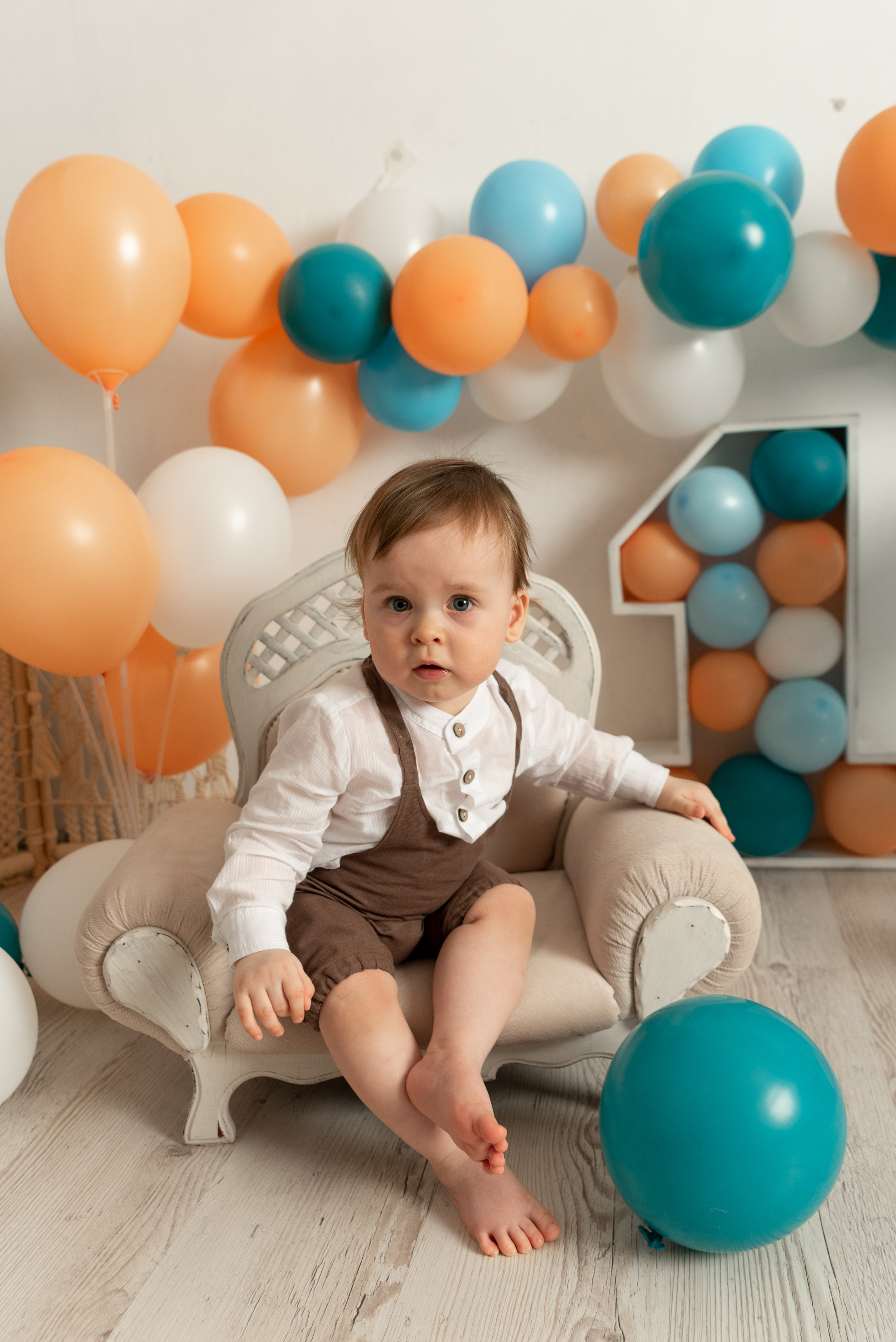 Годовасие Давида пакет «Все включено». Фотограф новорожденных в Нижневартовске Лара Курдюкова