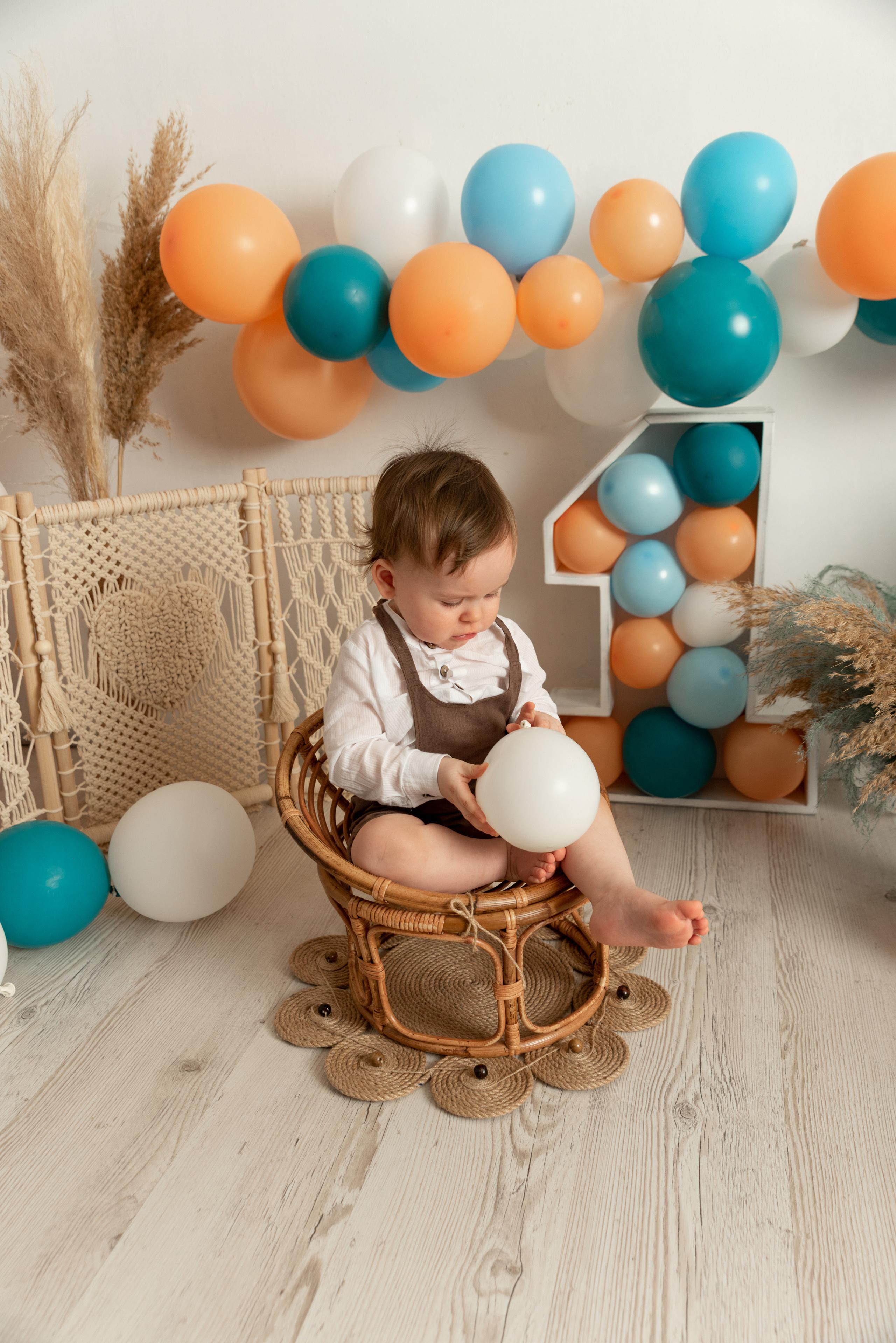 Годовасие Давида пакет «Все включено». Фотограф новорожденных в Нижневартовске Лара Курдюкова