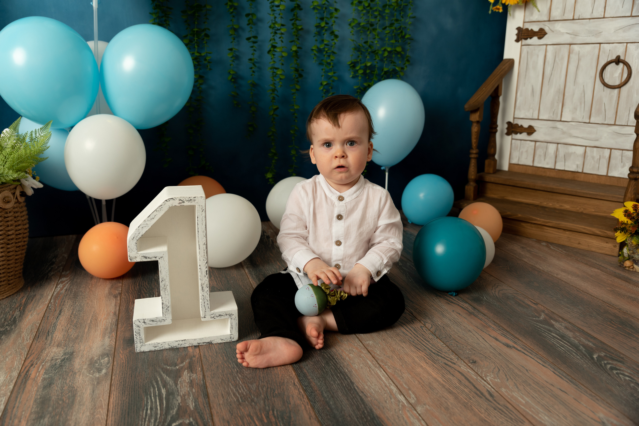 Годовасие Давида пакет «Все включено». Фотограф новорожденных в Нижневартовске Лара Курдюкова