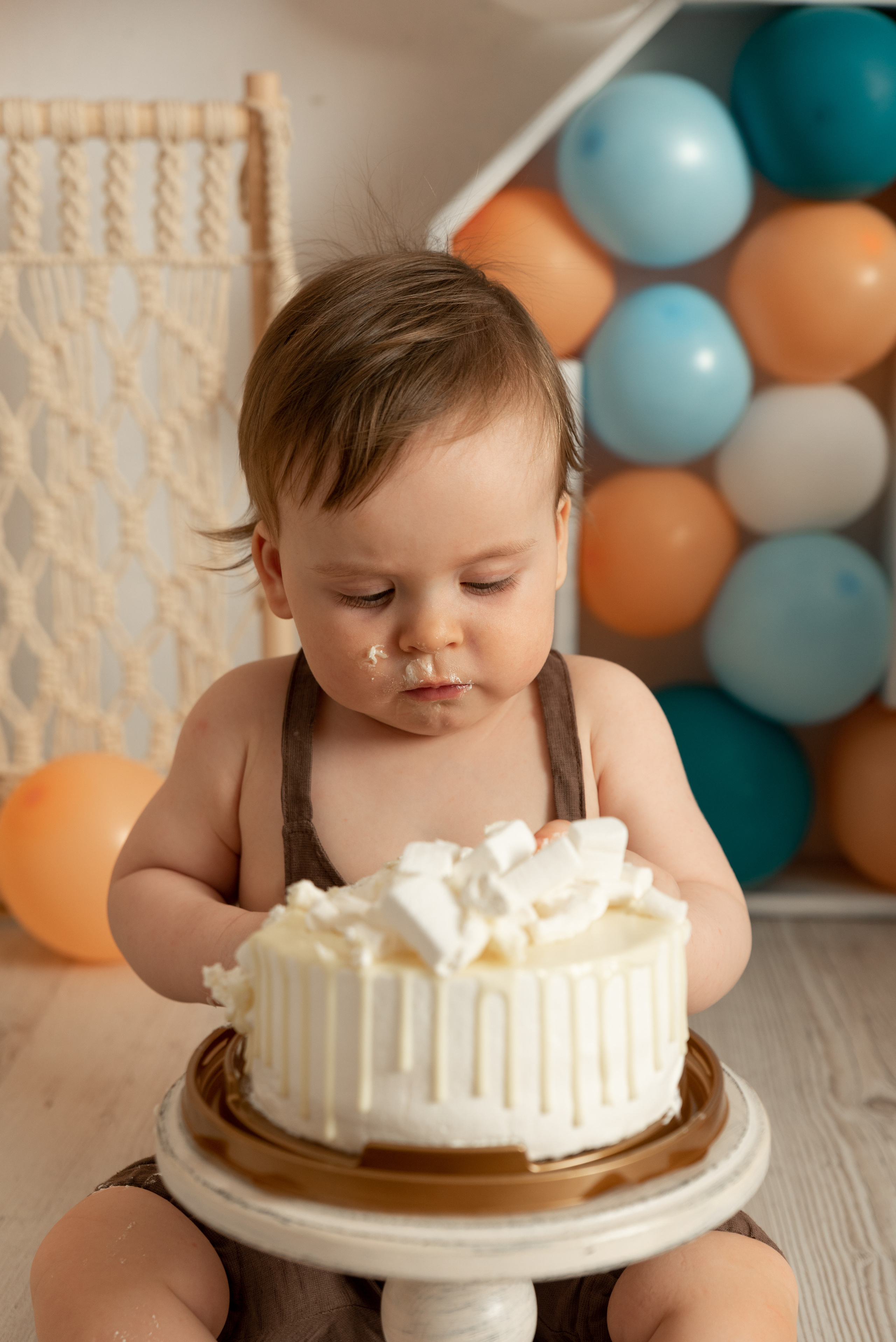 Годовасие Давида пакет «Все включено». Фотограф новорожденных в Нижневартовске Лара Курдюкова