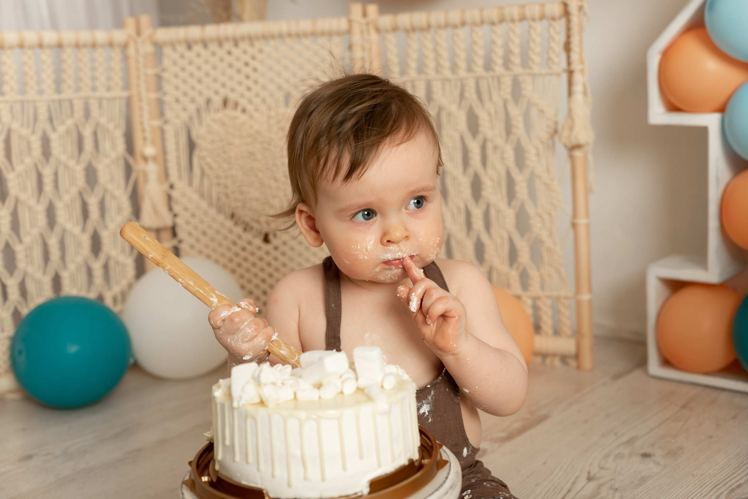 Годовасие Давида пакет «Все включено». Фотограф новорожденных в Нижневартовске Лара Курдюкова