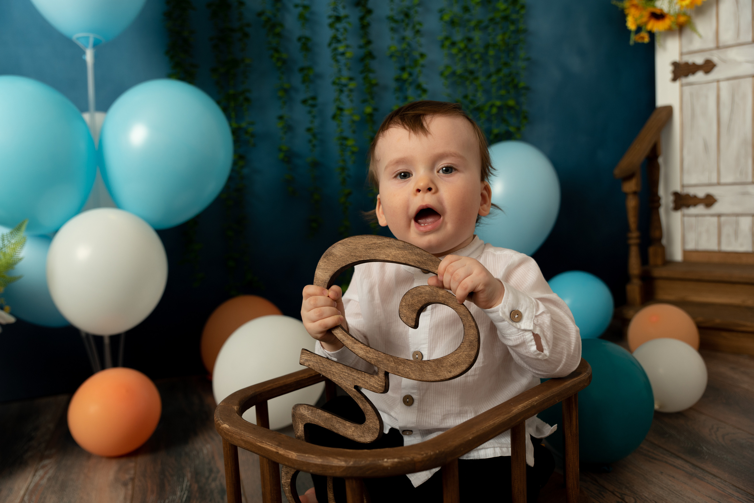 Годовасие Давида пакет «Все включено». Фотограф новорожденных в Нижневартовске Лара Курдюкова