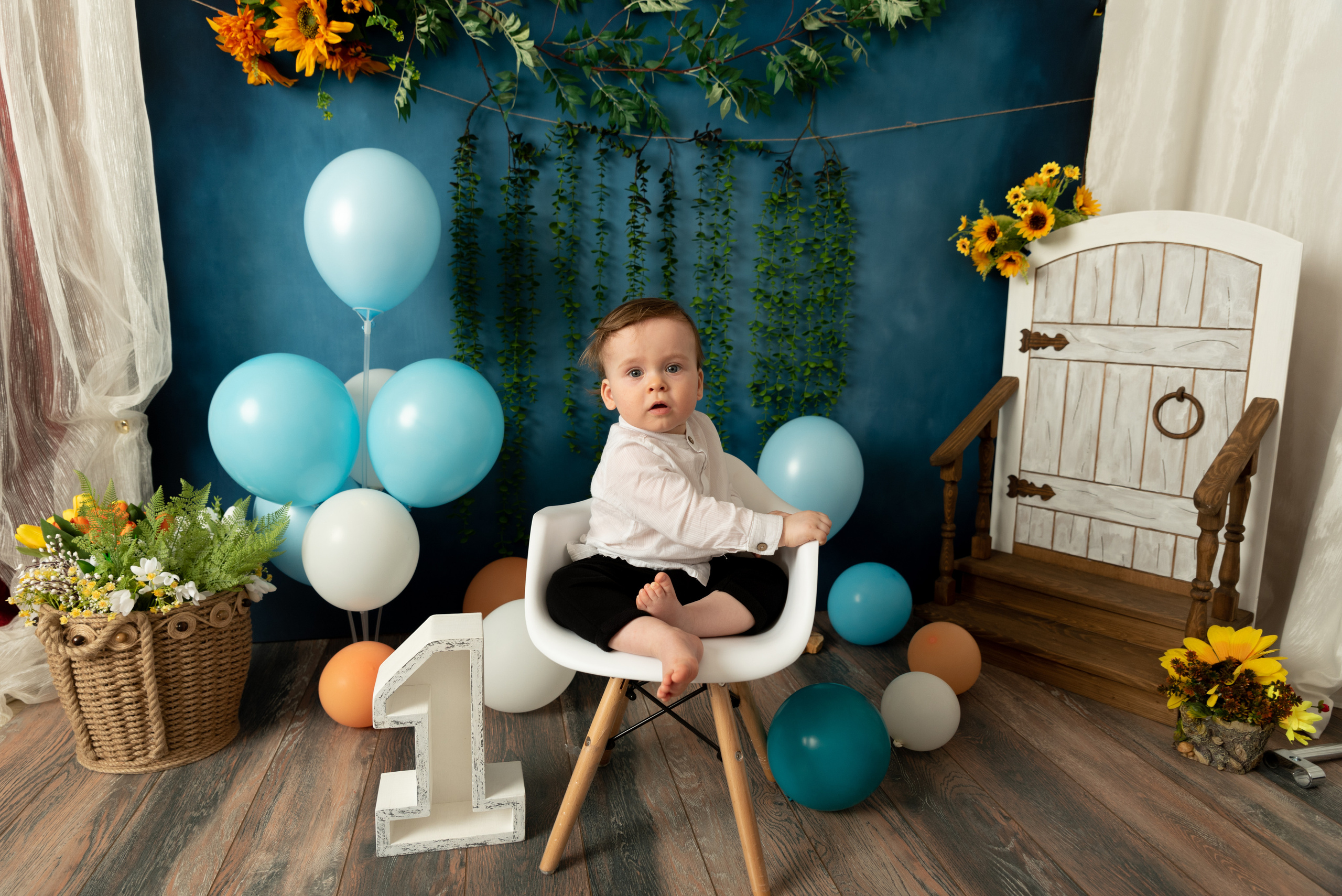 Годовасие Давида пакет «Все включено». Фотограф новорожденных в Нижневартовске Лара Курдюкова