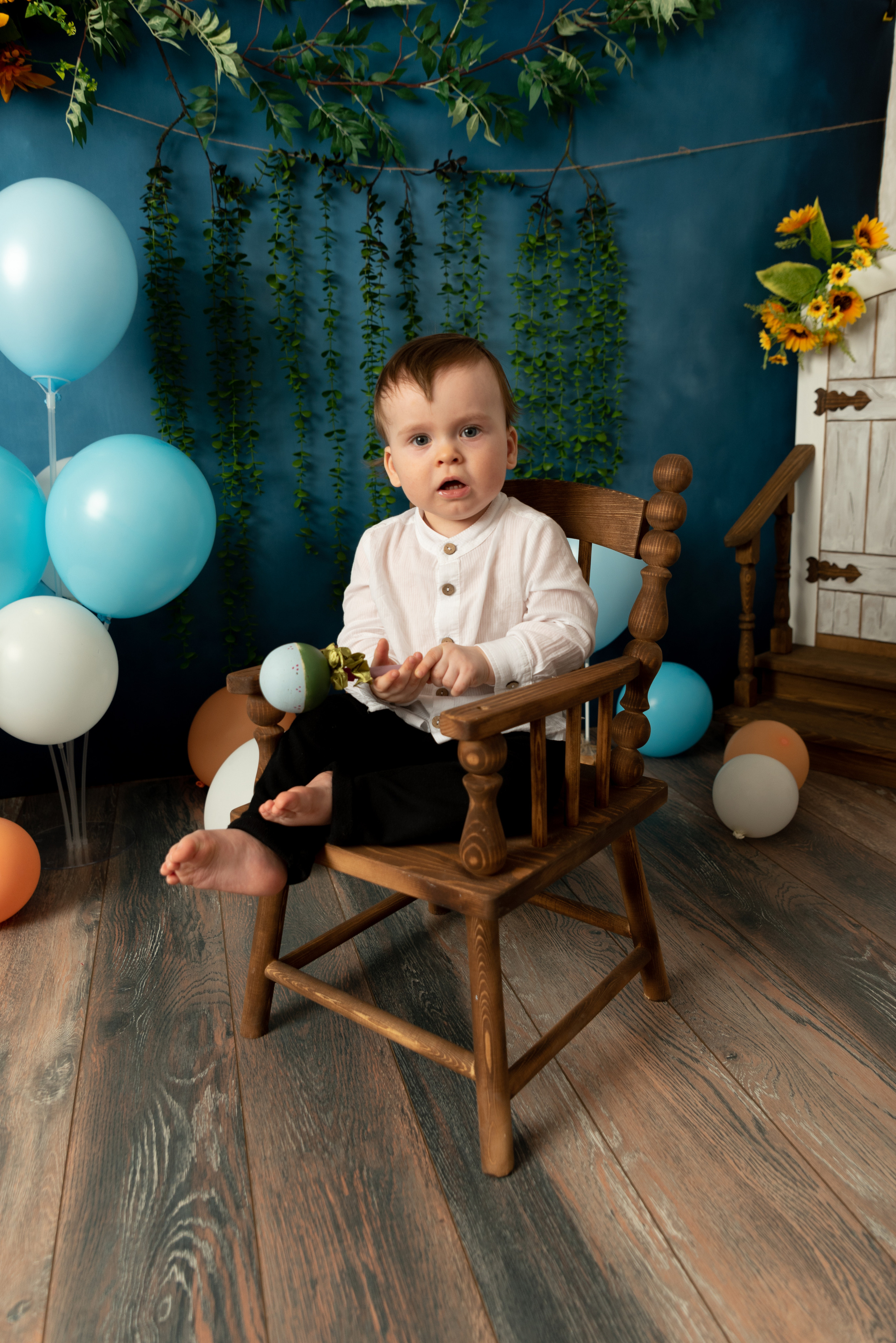 Годовасие Давида пакет «Все включено». Фотограф новорожденных в Нижневартовске Лара Курдюкова