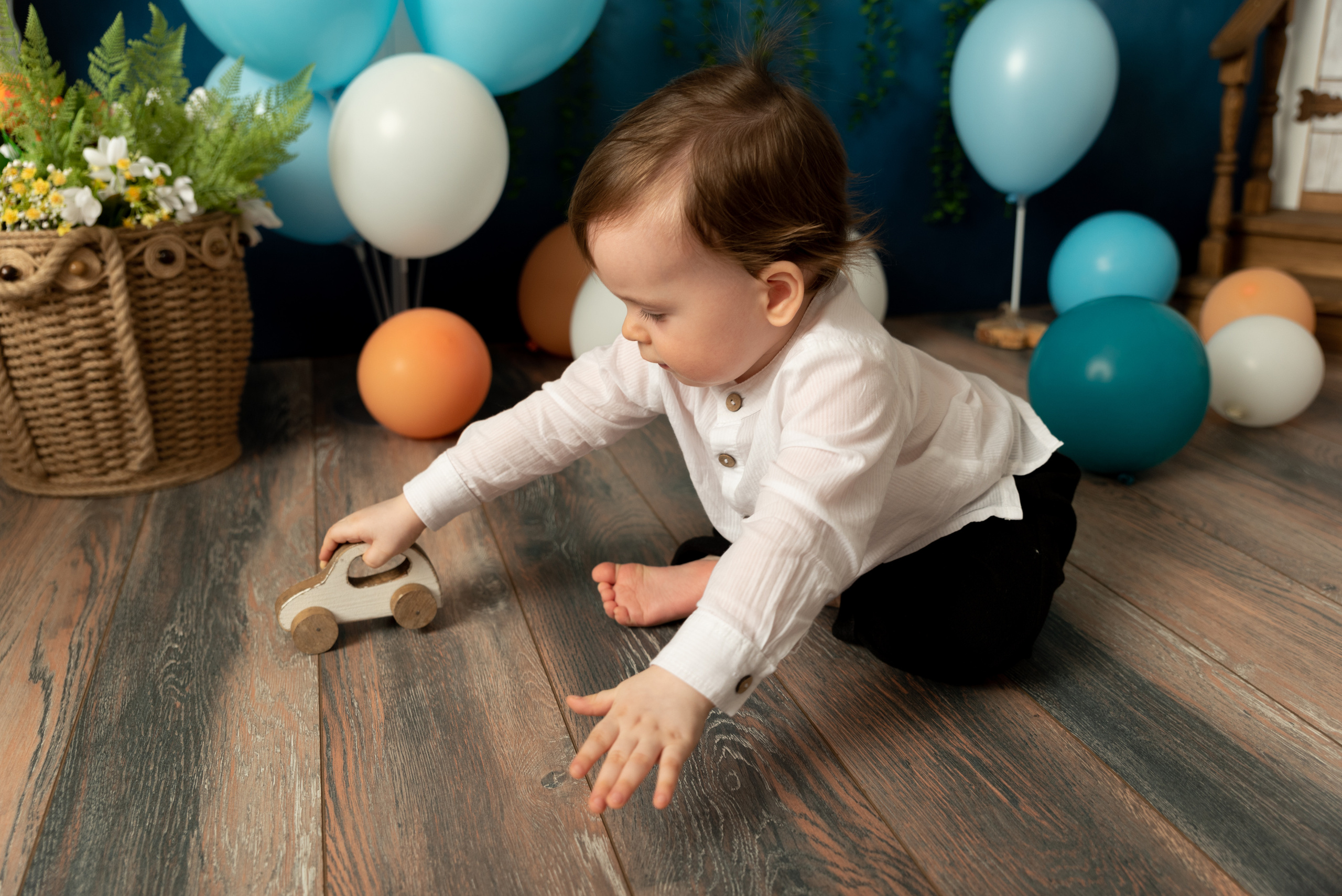 Годовасие Давида пакет «Все включено». Фотограф новорожденных в Нижневартовске Лара Курдюкова