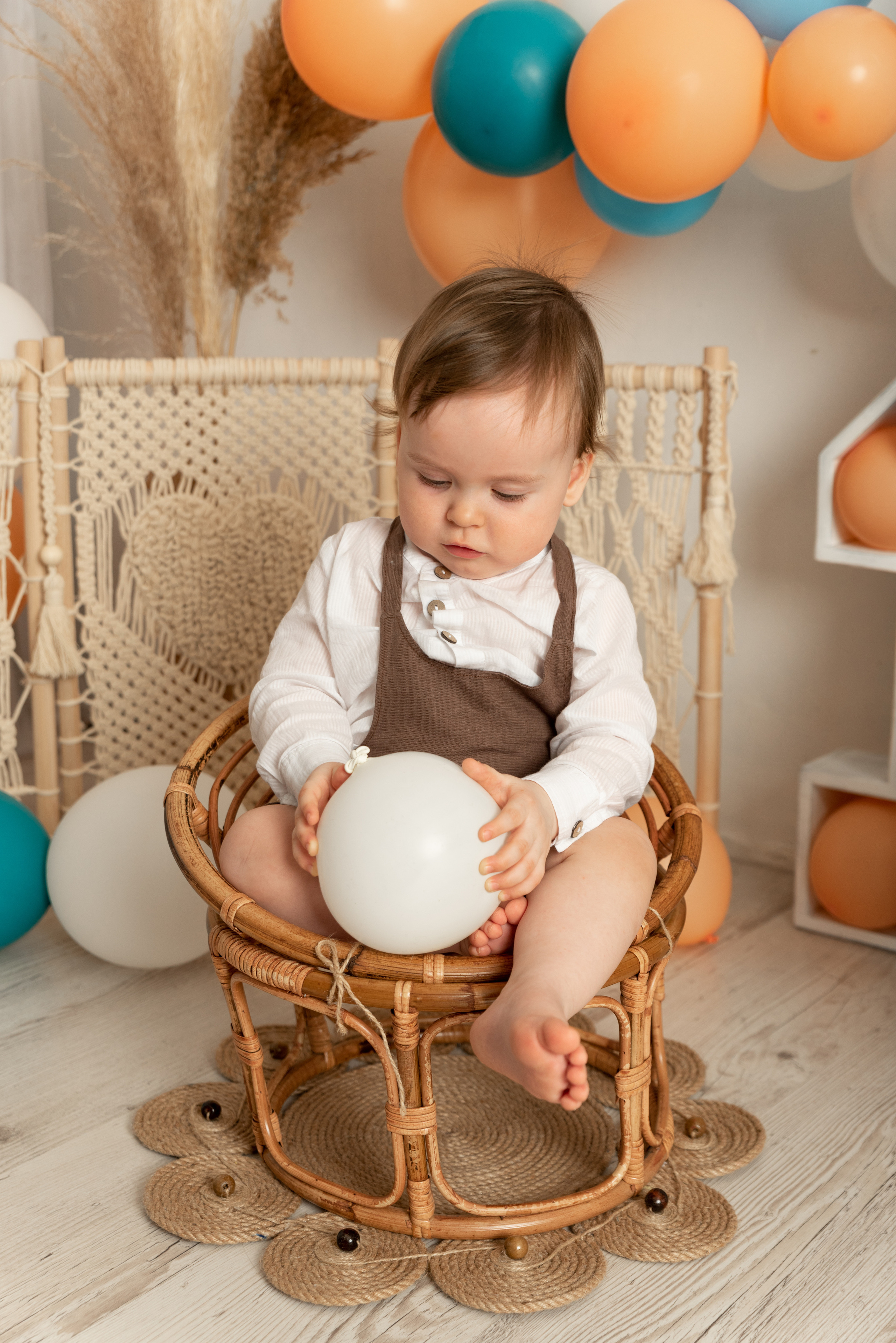Годовасие Давида пакет «Все включено». Фотограф новорожденных в Нижневартовске Лара Курдюкова