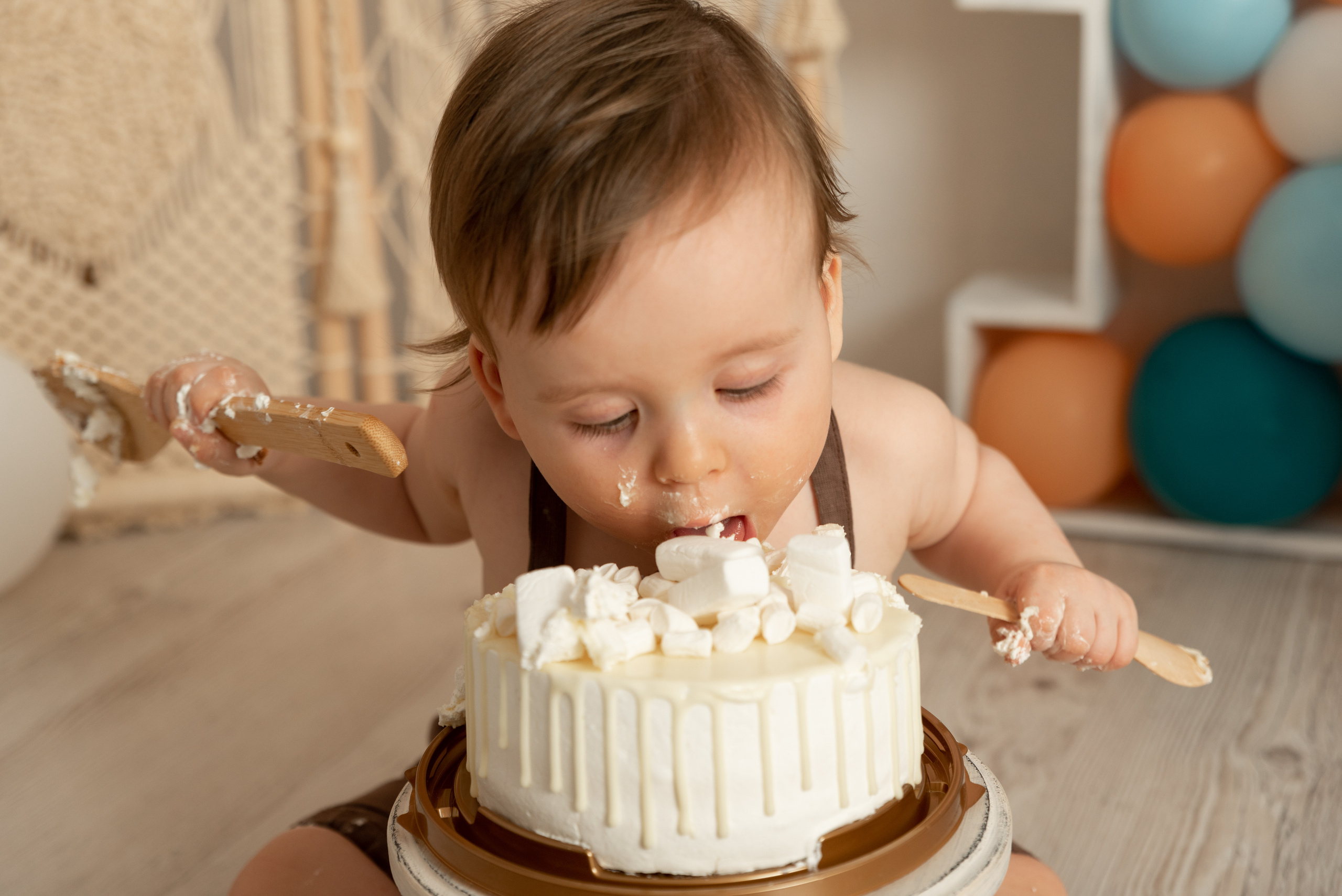 Годовасие Давида пакет «Все включено». Фотограф новорожденных в Нижневартовске Лара Курдюкова
