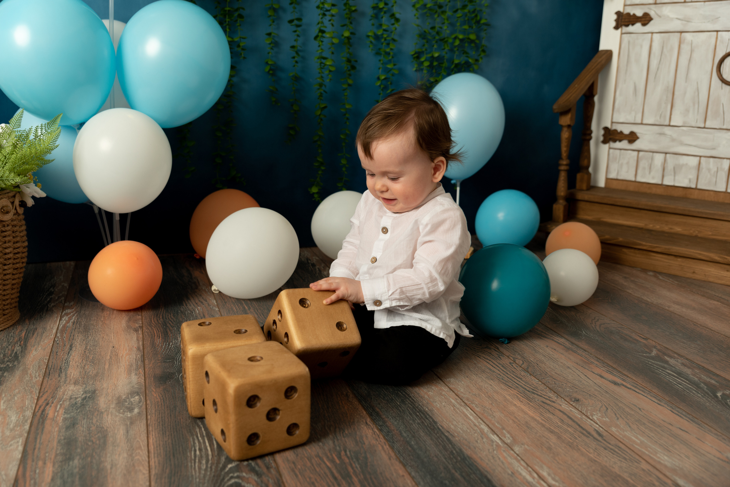 Годовасие Давида пакет «Все включено». Фотограф новорожденных в Нижневартовске Лара Курдюкова