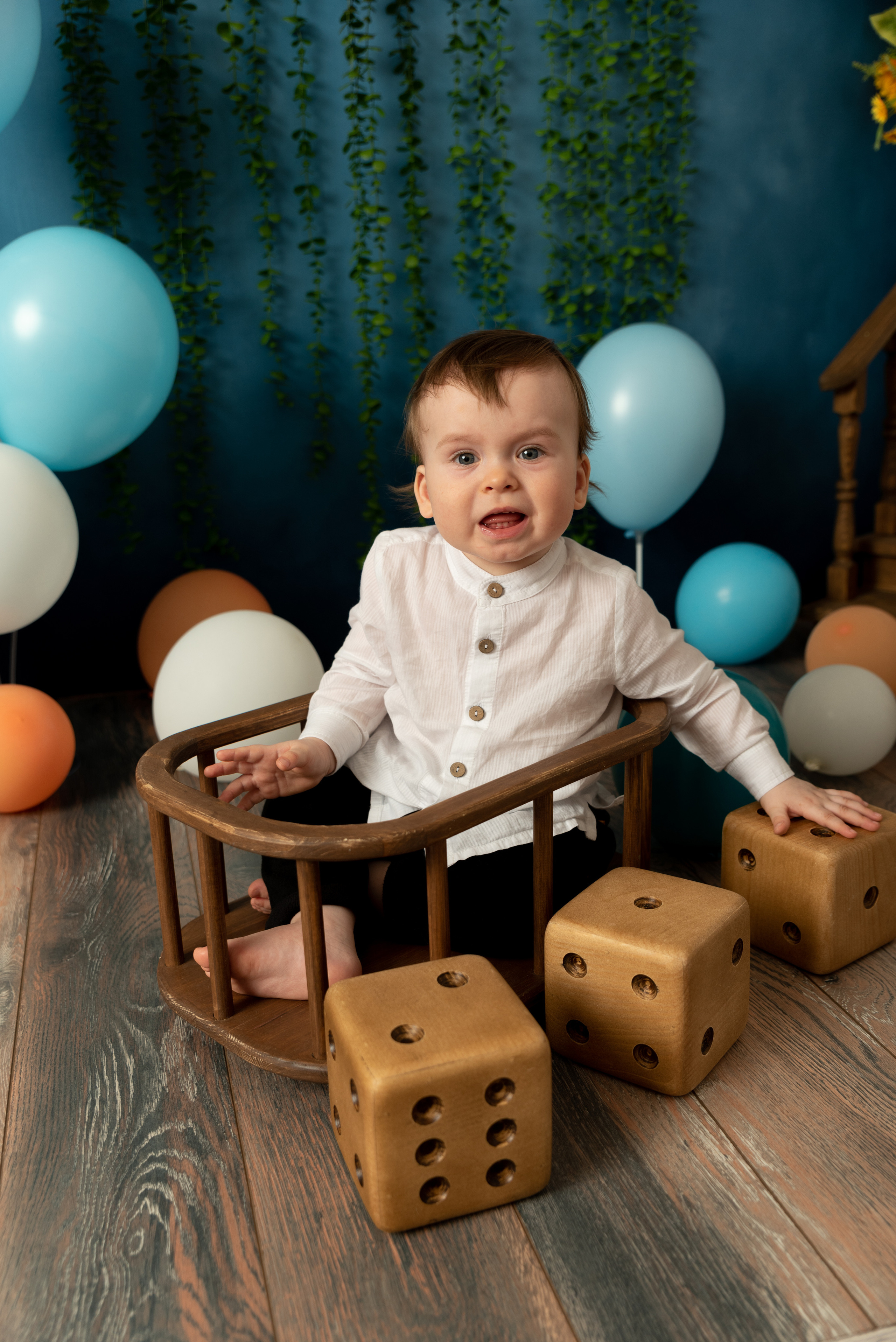 Годовасие Давида пакет «Все включено». Фотограф новорожденных в Нижневартовске Лара Курдюкова