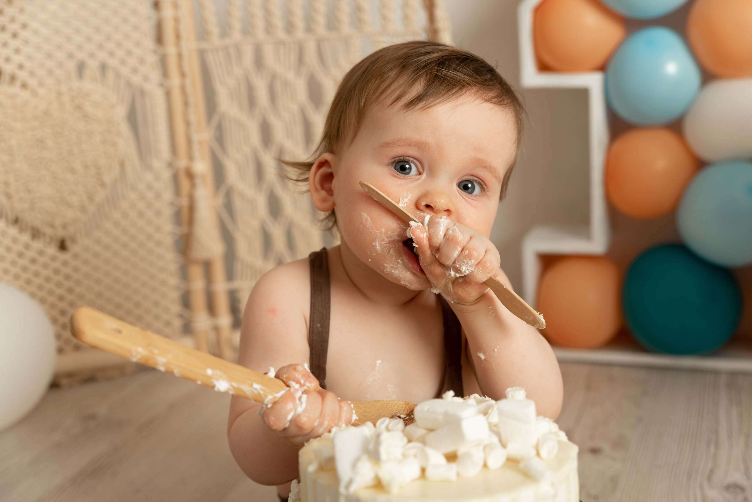 Годовасие Давида пакет «Все включено». Фотограф новорожденных в Нижневартовске Лара Курдюкова