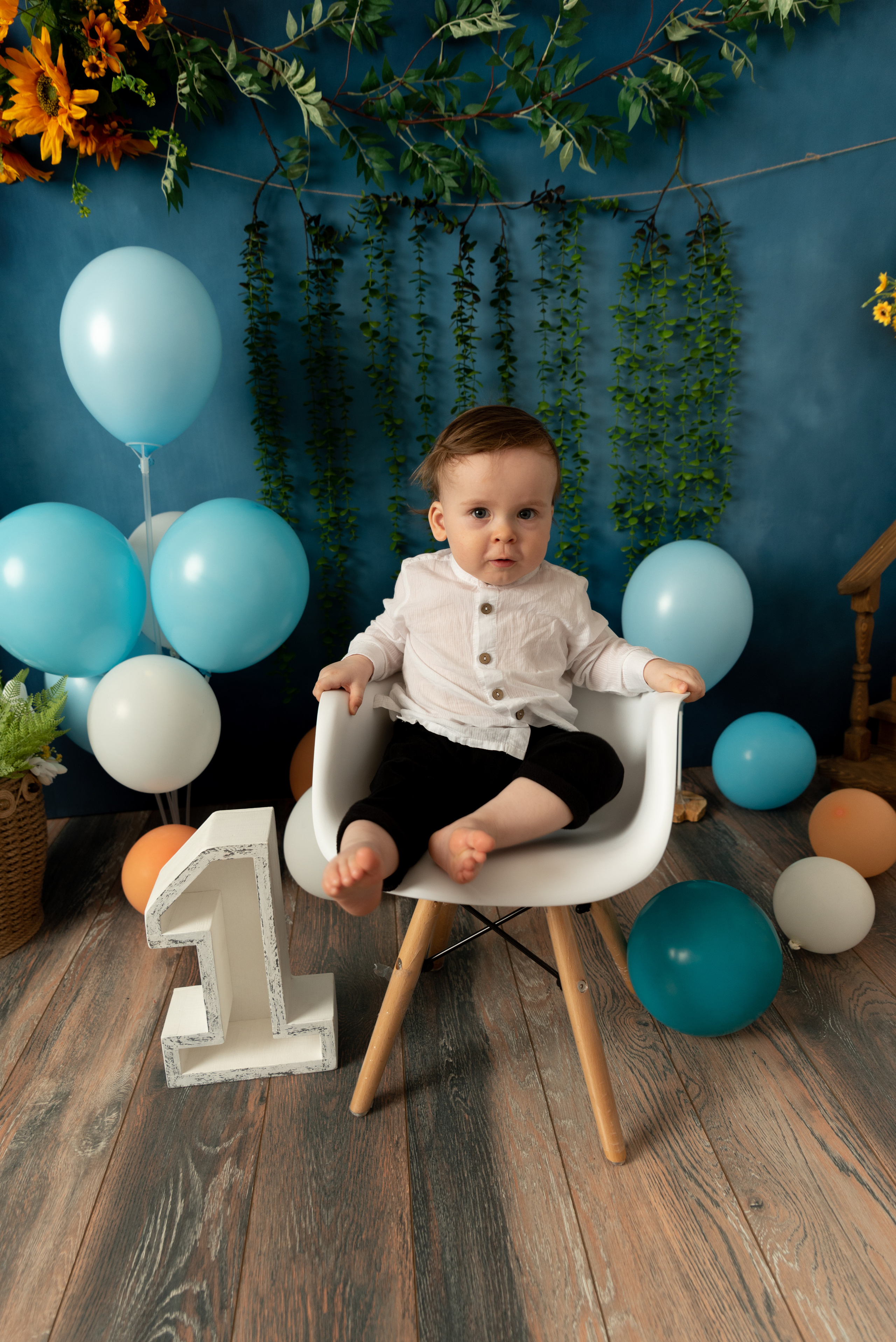 Годовасие Давида пакет «Все включено». Фотограф новорожденных в Нижневартовске Лара Курдюкова