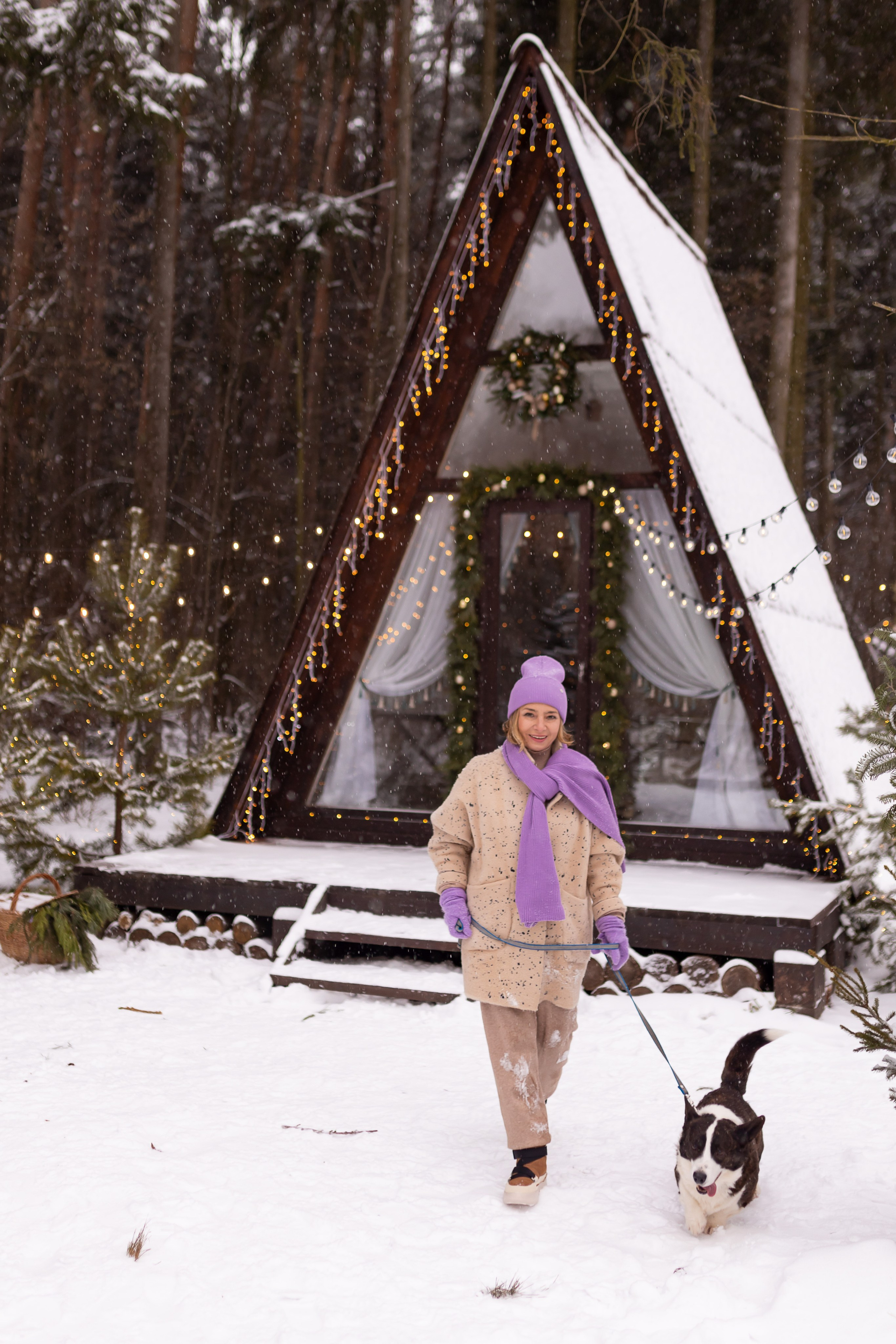 Первый снег в Декабре 2024. Семейный и детский фотограф в городе Подолск МО Крылова Ирина