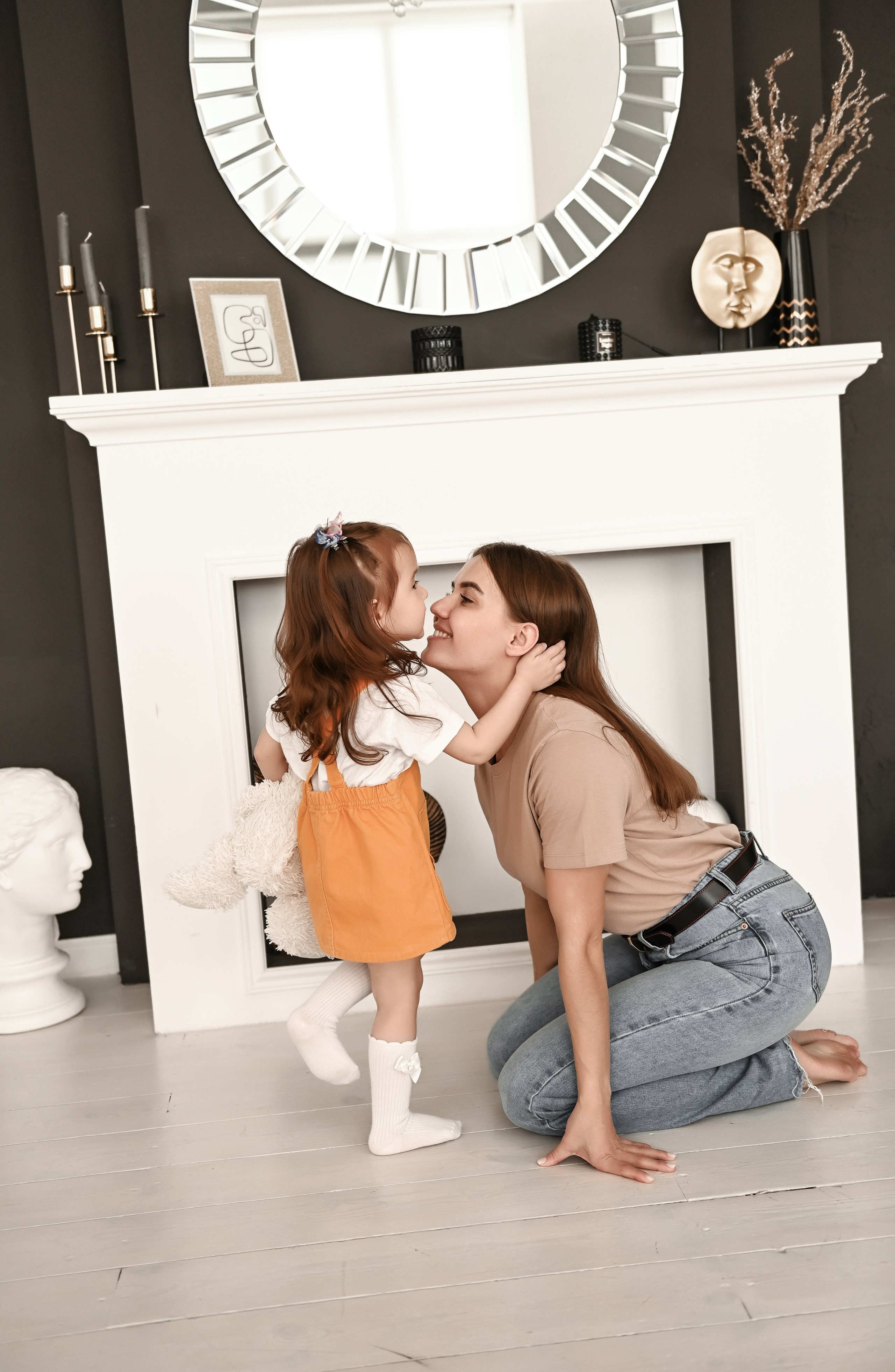 Семейная студийная  фотосессия 2. Свадебный, семейный, детский, контент фотограф в Омске Максим Ильин