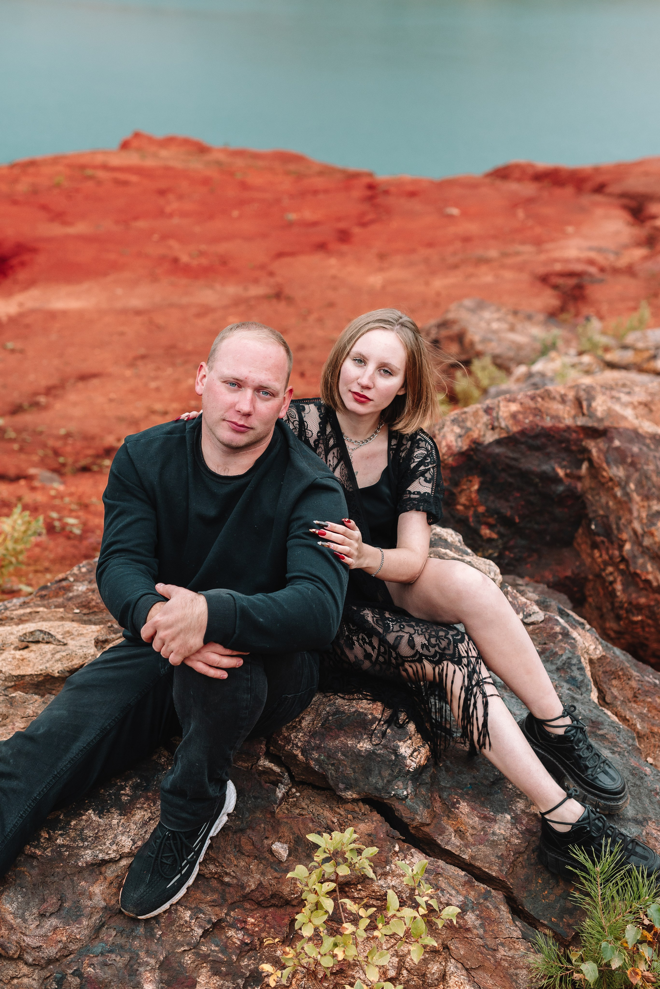 Love Story Фотосессия на Гурьевском карьере (Марс)