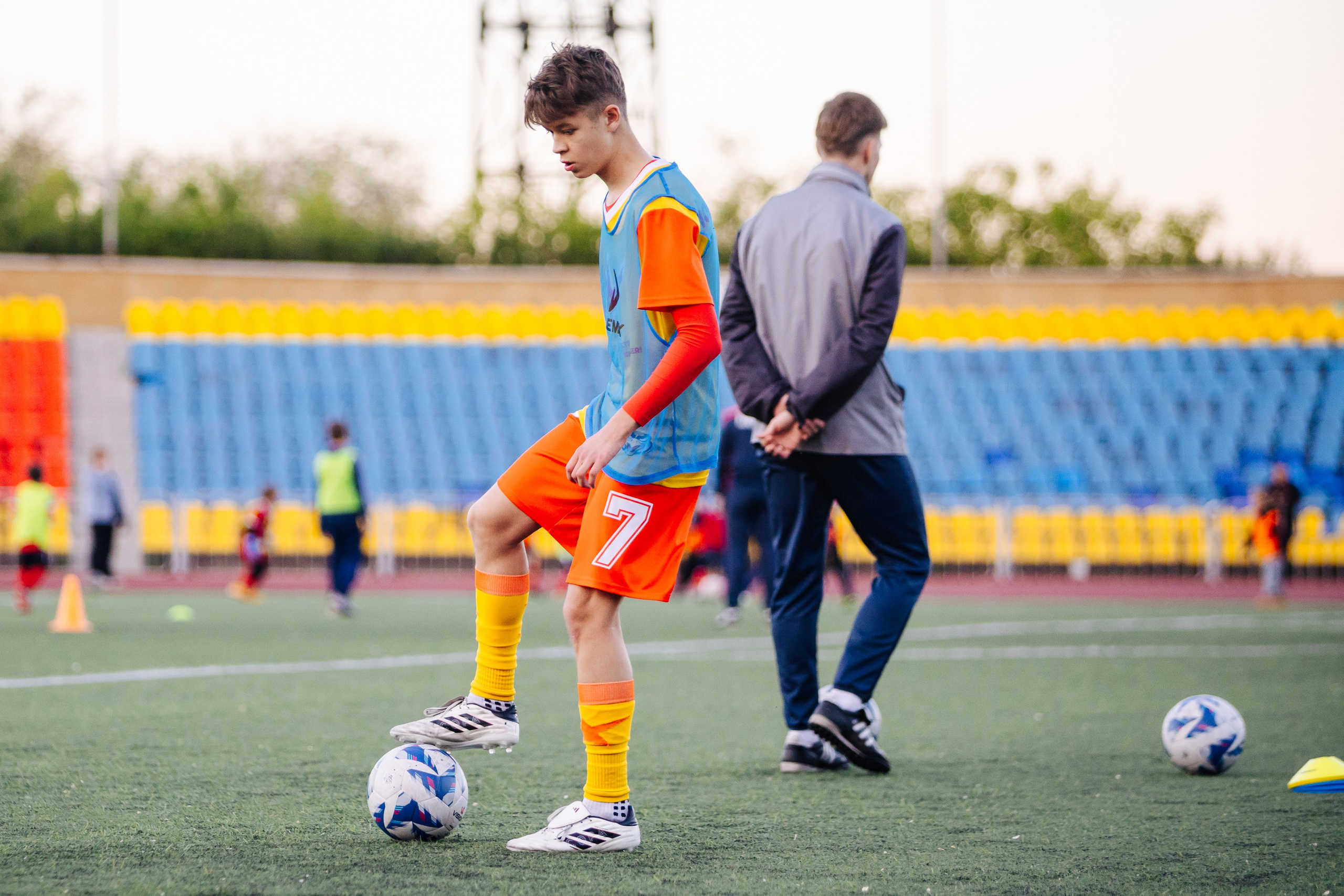 Тренировка ФК «Надеждик-Юниор» // 23.05.25. Денис Прохоров Фотограф в г. Магнитогорск