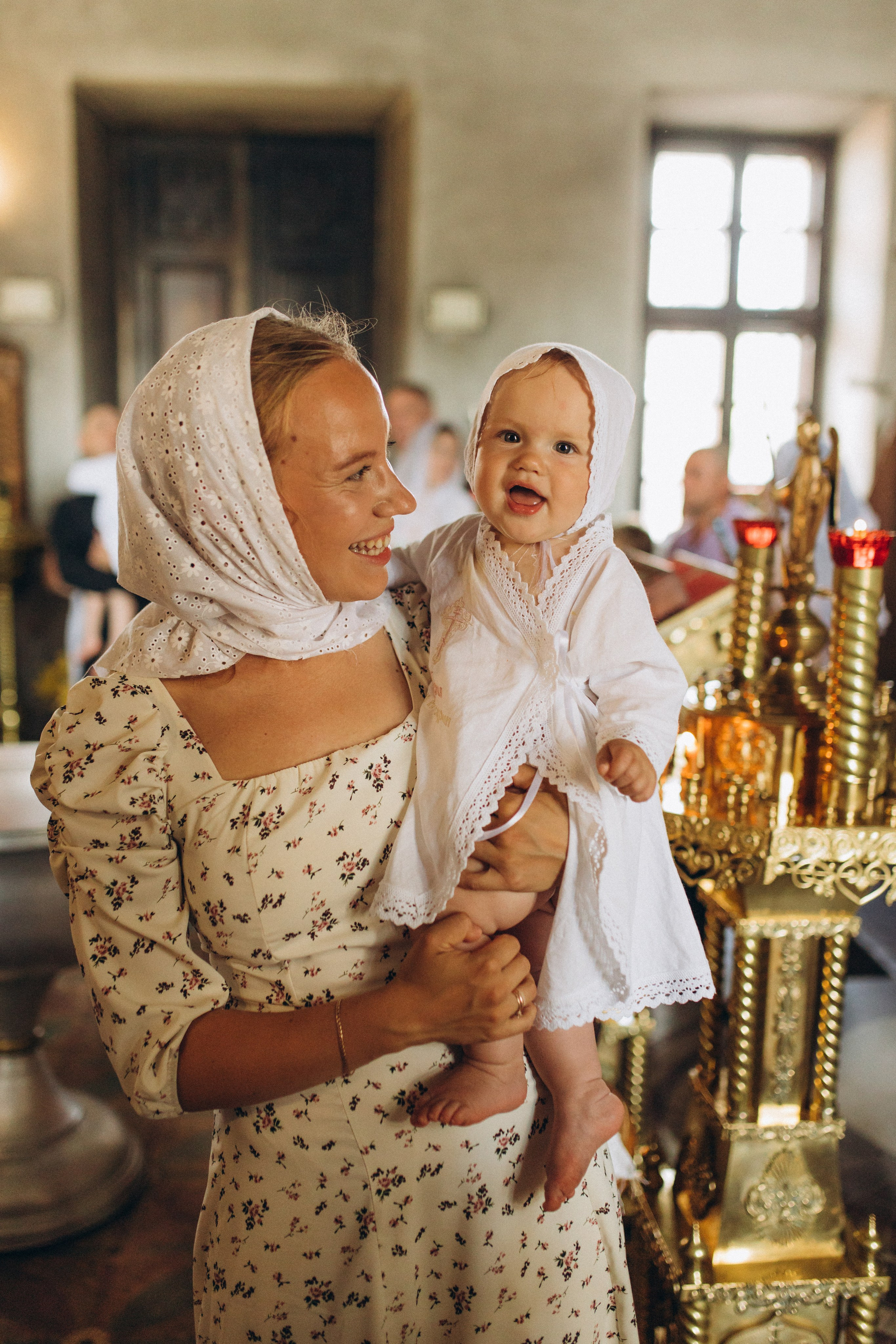 Крещение Марии. Семейный фотограф в Обнинске