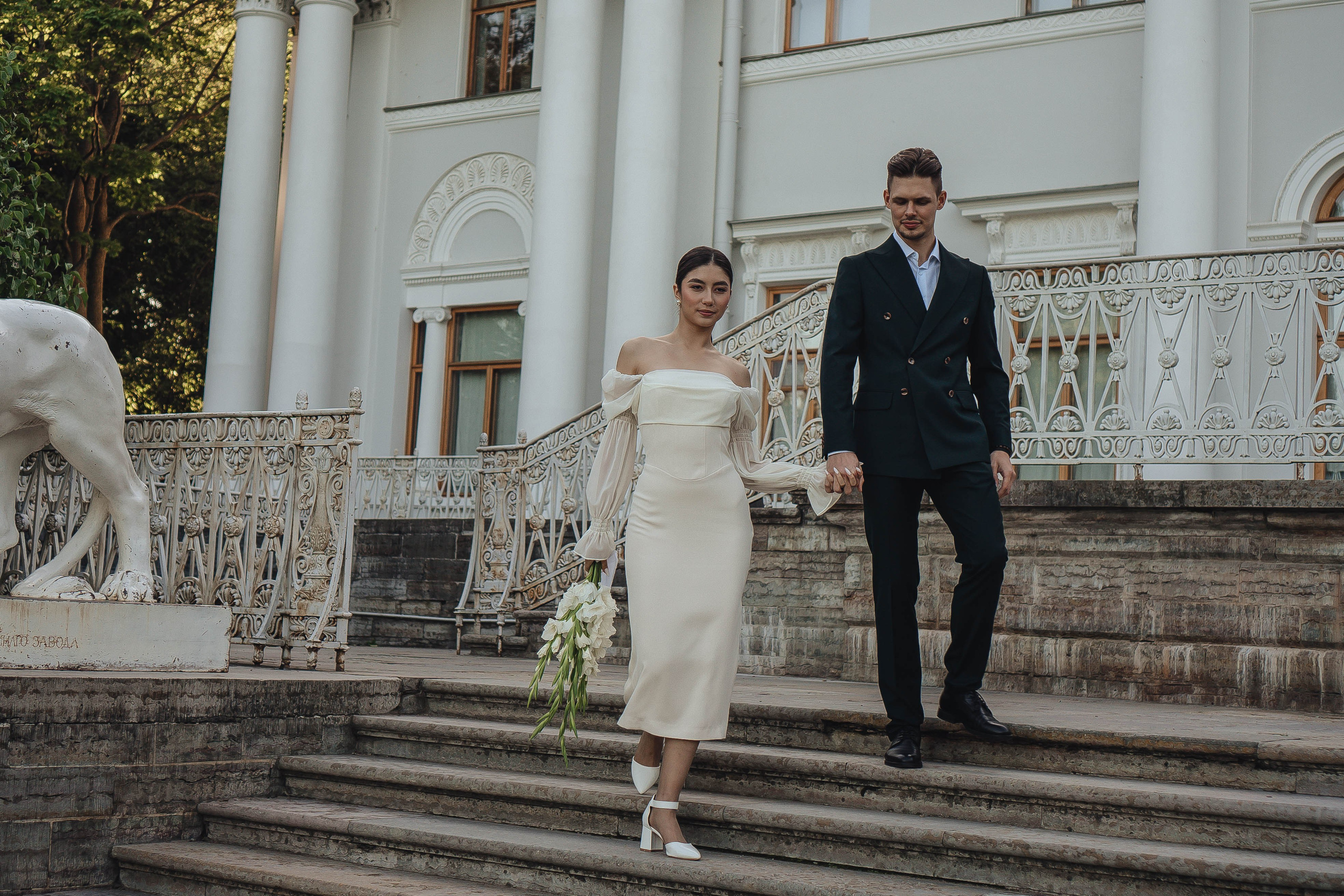 СВАДЕБНАЯ СЬЕМКА НА РАССВЕТЕ НА ЕЛАГИНОМ ОСТОРОВЕ. Профессиональный фотограф, Санкт-Петербург — Виктория Богомолова