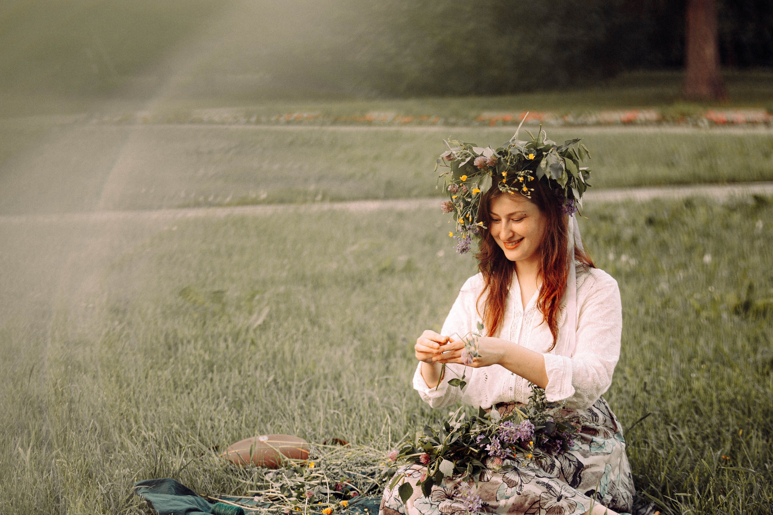 Девичьи венки. Арт-фотограф Крис Л. в Тобольске: портрет, семейные, свадьбы