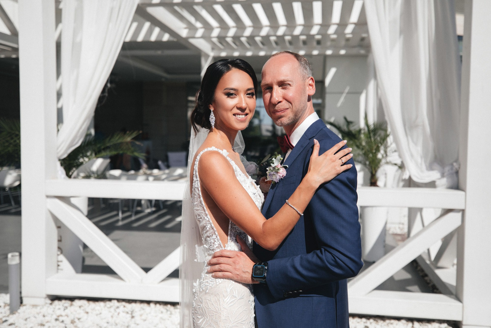 Свадебная фотосессия на вилле в Сочи. Свадебный, репортажный фотограф Дмитрий Макарченко