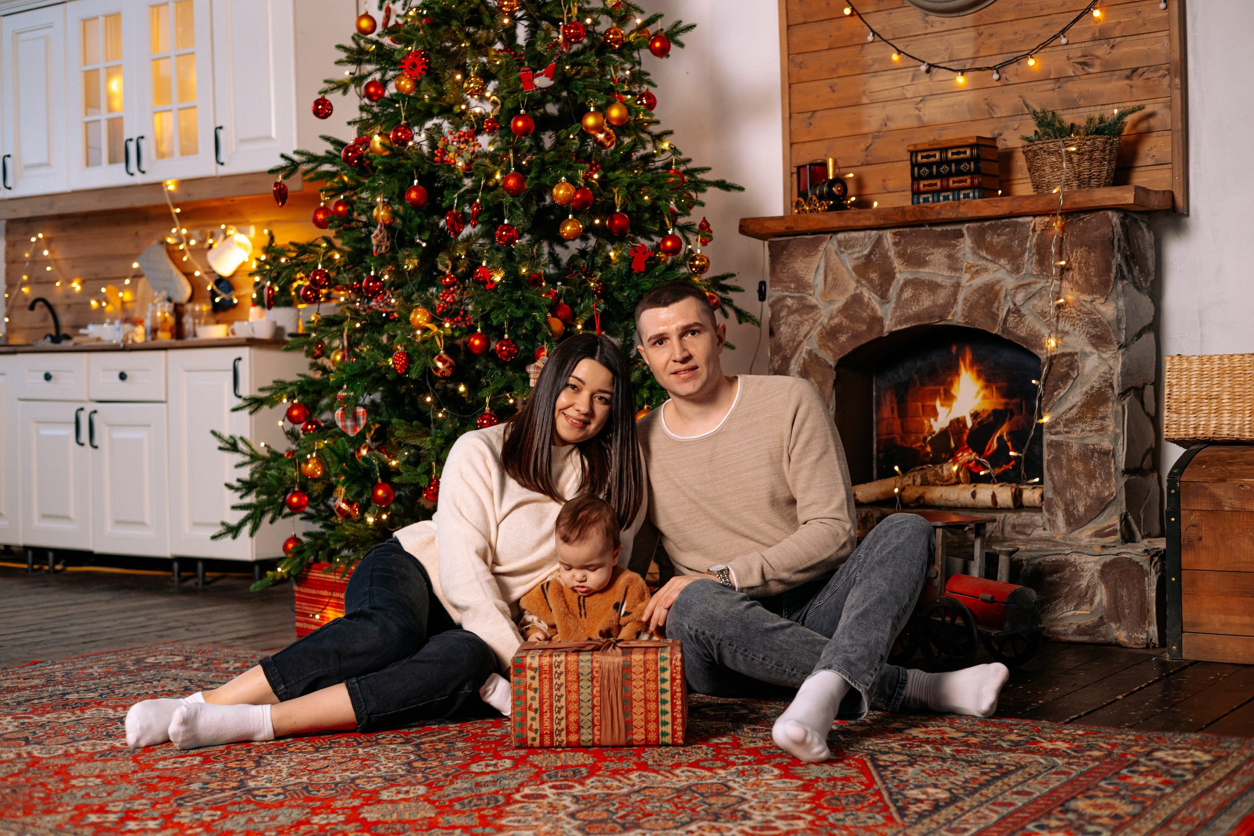 Новогодняя фотосессия в Казани. Профессиональный Фотограф в Казани Яна Забелина