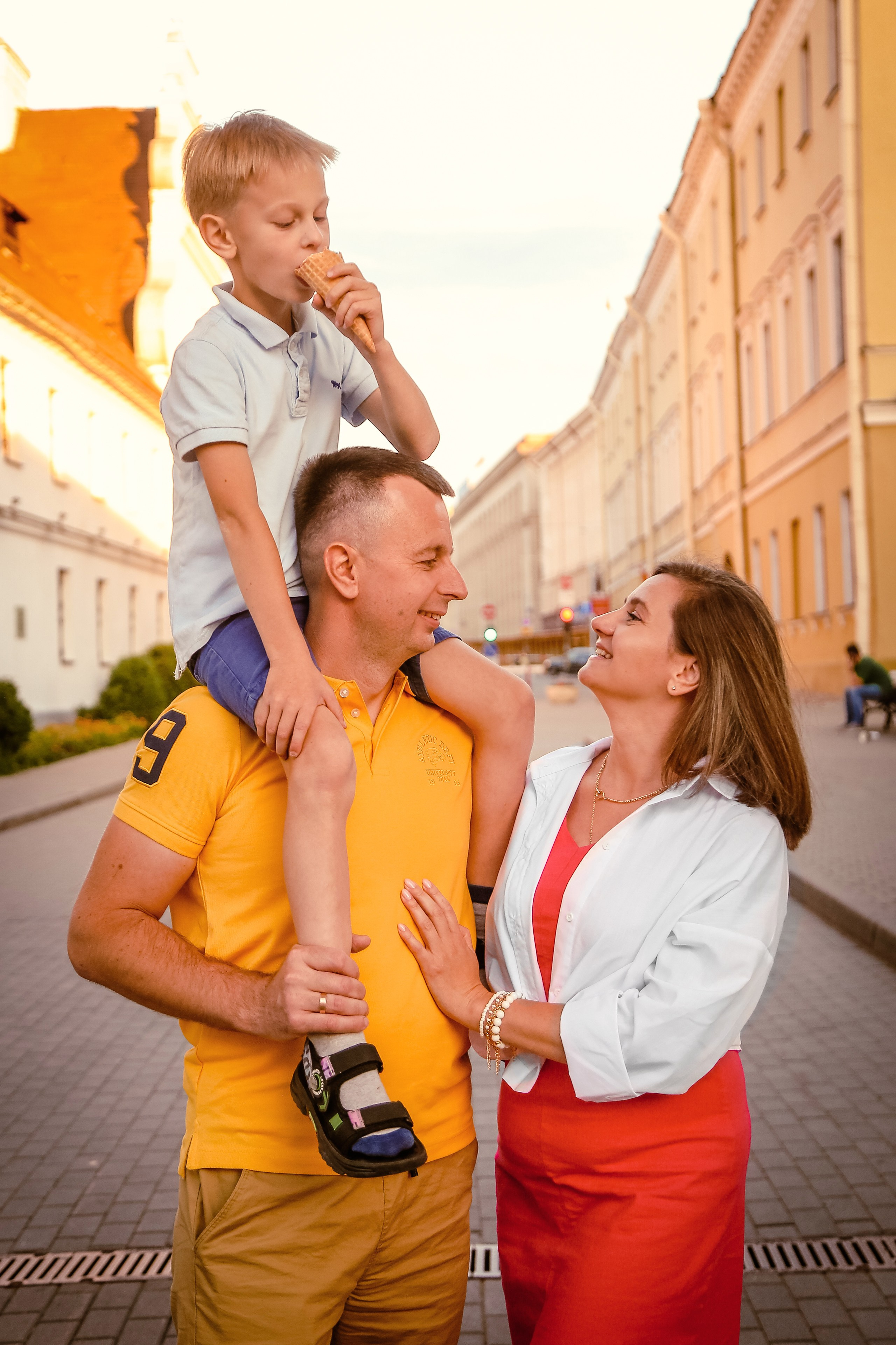 Лена с семьей. Фотограф Гавриленко Светлана