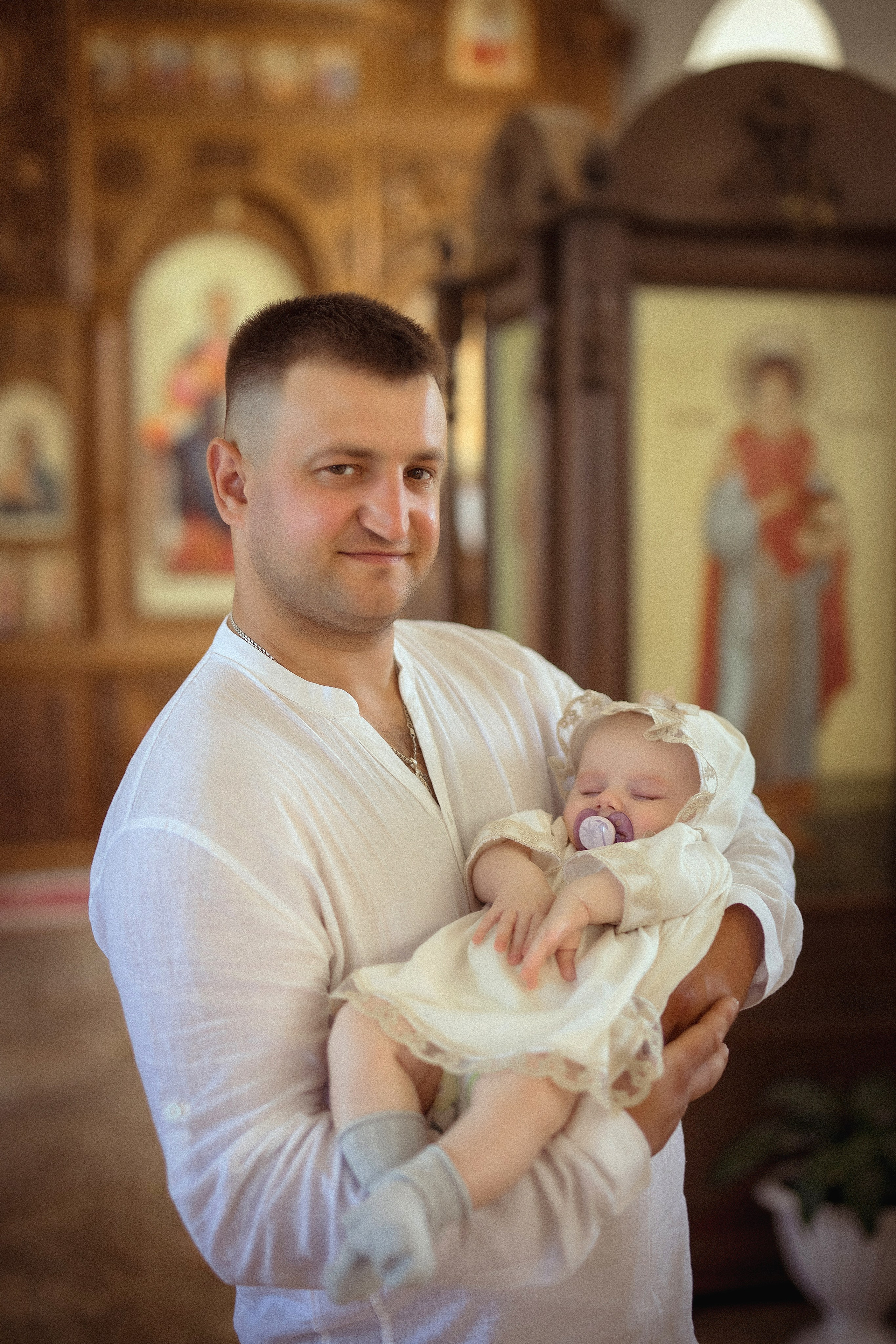Крещение Варвары Церковь Богоявления Господня. Фотограф на крещение и венчание
