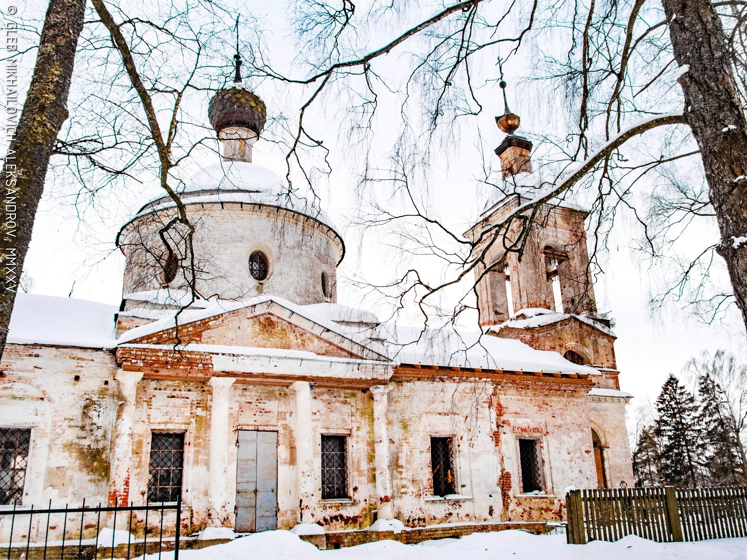 Вощажниково. Храм Преображения Господня. Зодчество
