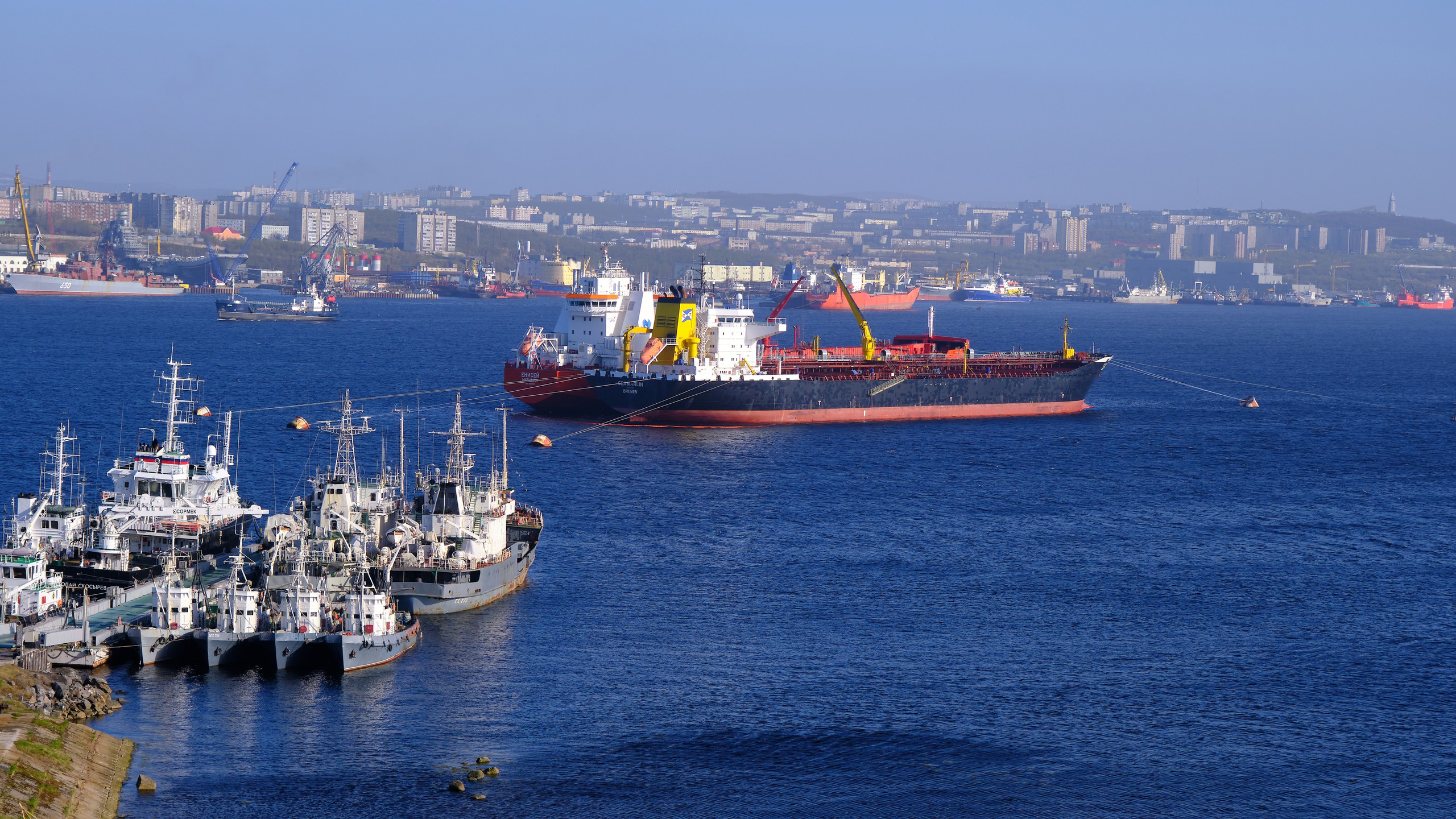 Мурманск. Пейзажи Крайнего Севера. Баренцево море, Рыбачий, Средний, Немецкий