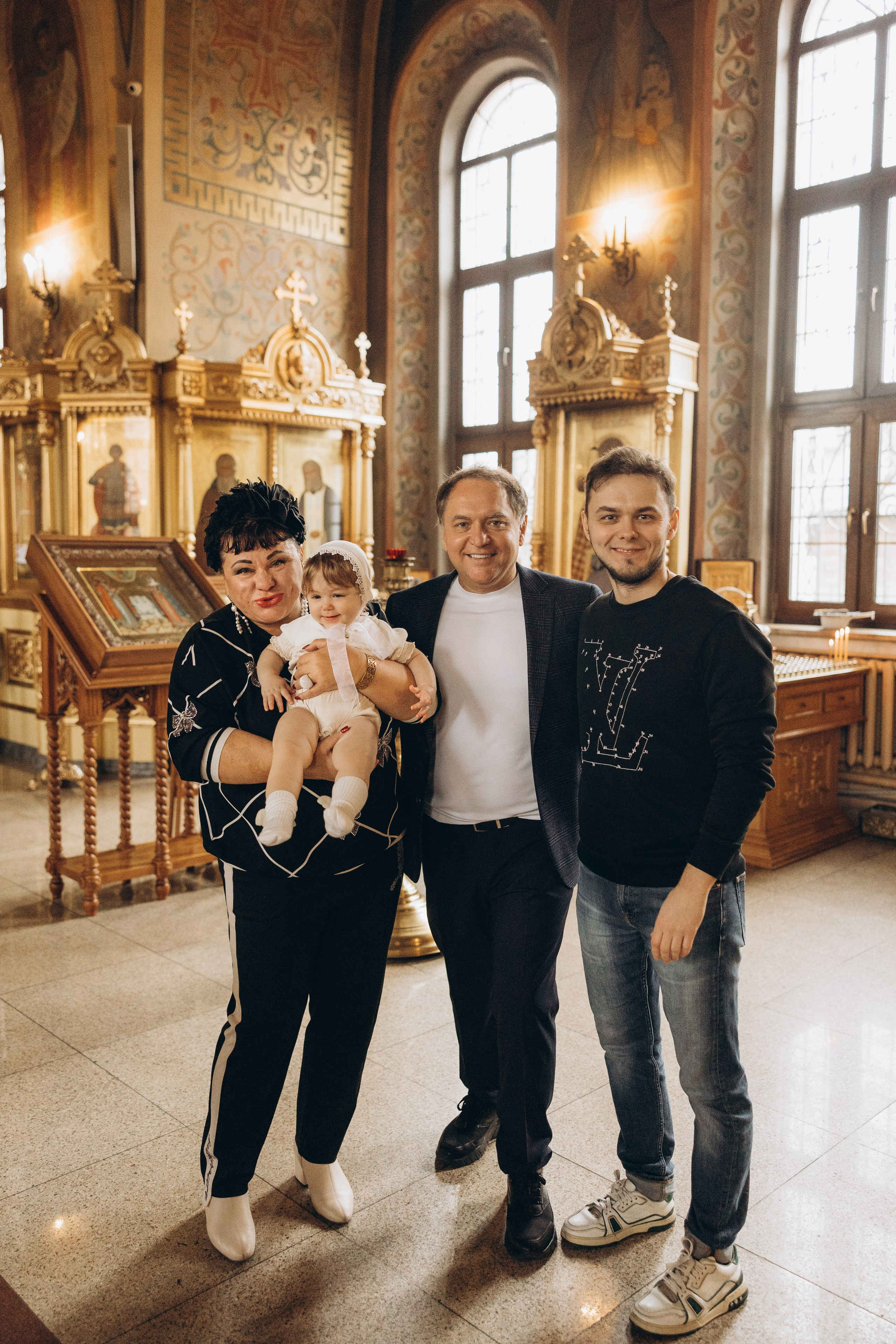 Крещение Дианы. Семейный фотограф в Москве Виктория Ястребинская