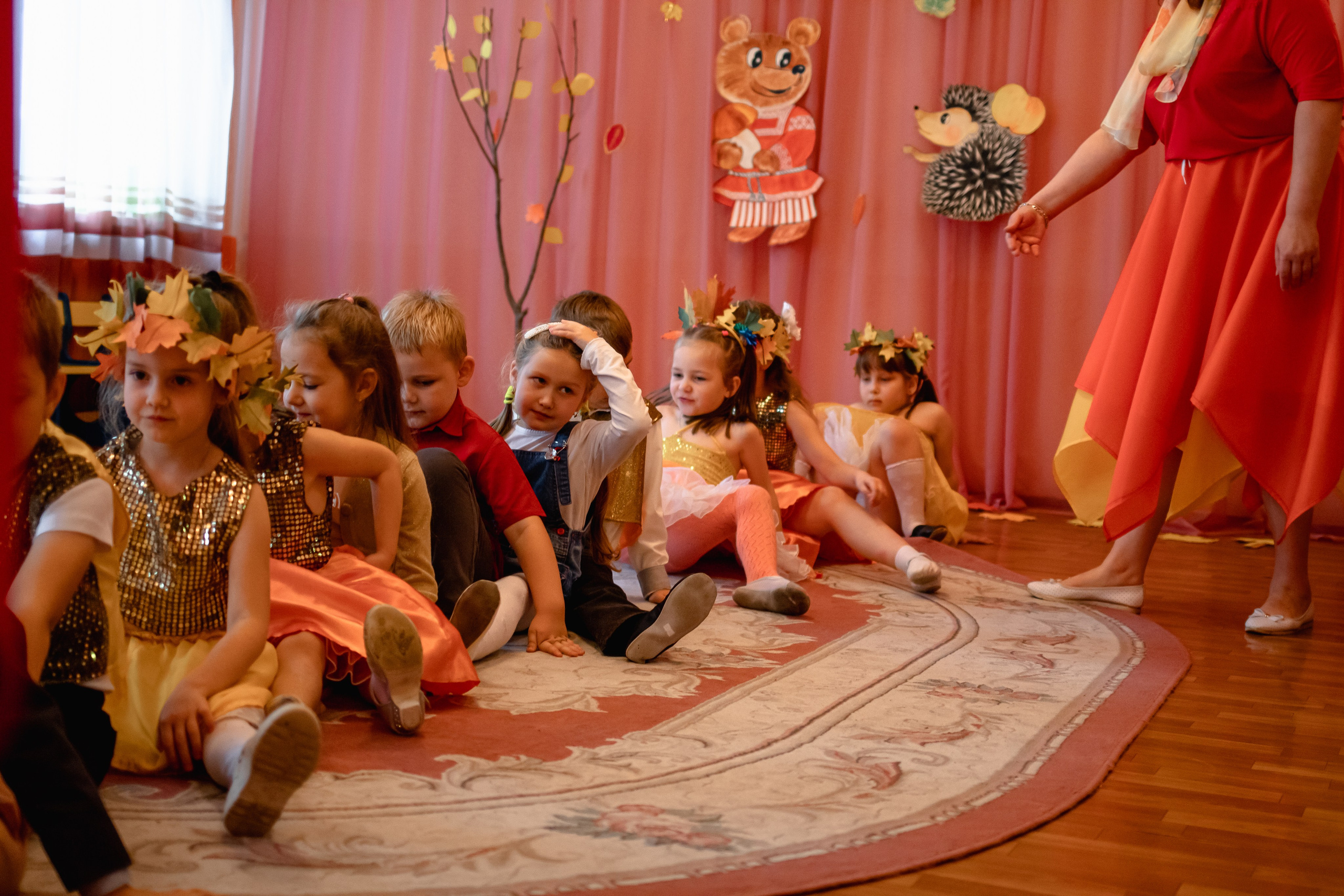 Осенний праздник в детском саду. Маргарита. Семейный фотограф в Минске Приболовец Светлана