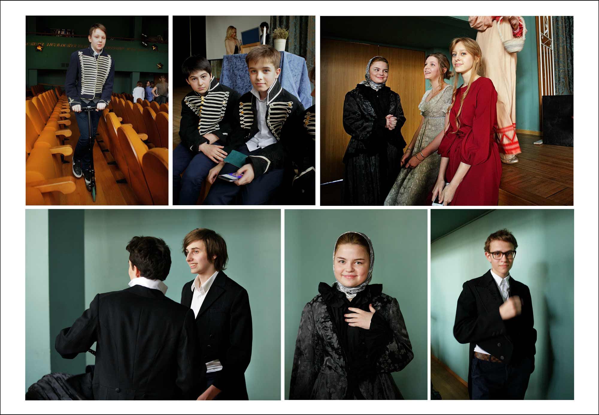 пушкинский урок в школе 1239, выпускной 9 класс, портрет для выпускного альбома