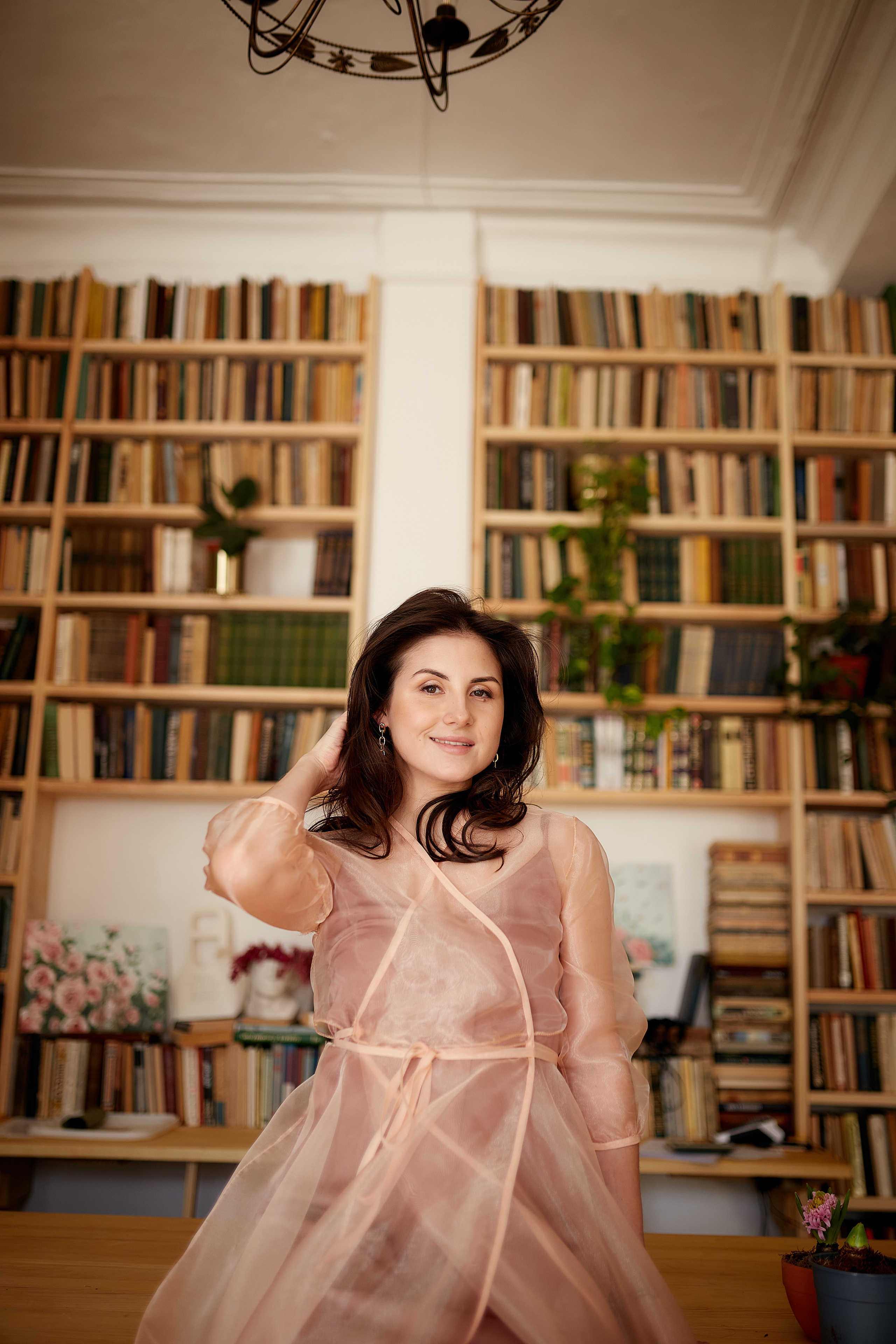 В цветочном магазине. Имидж-стилист, преображения в Барнауле Ротфус Наталья