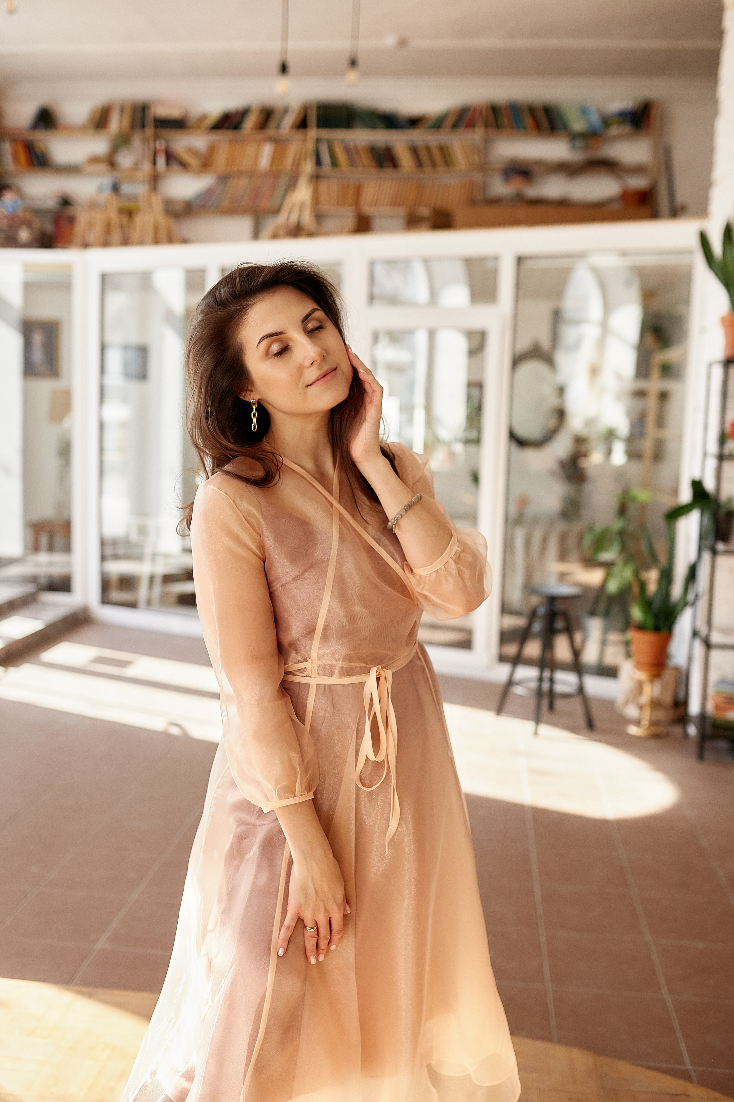 В цветочном магазине. Имидж-стилист, преображения в Барнауле Ротфус Наталья