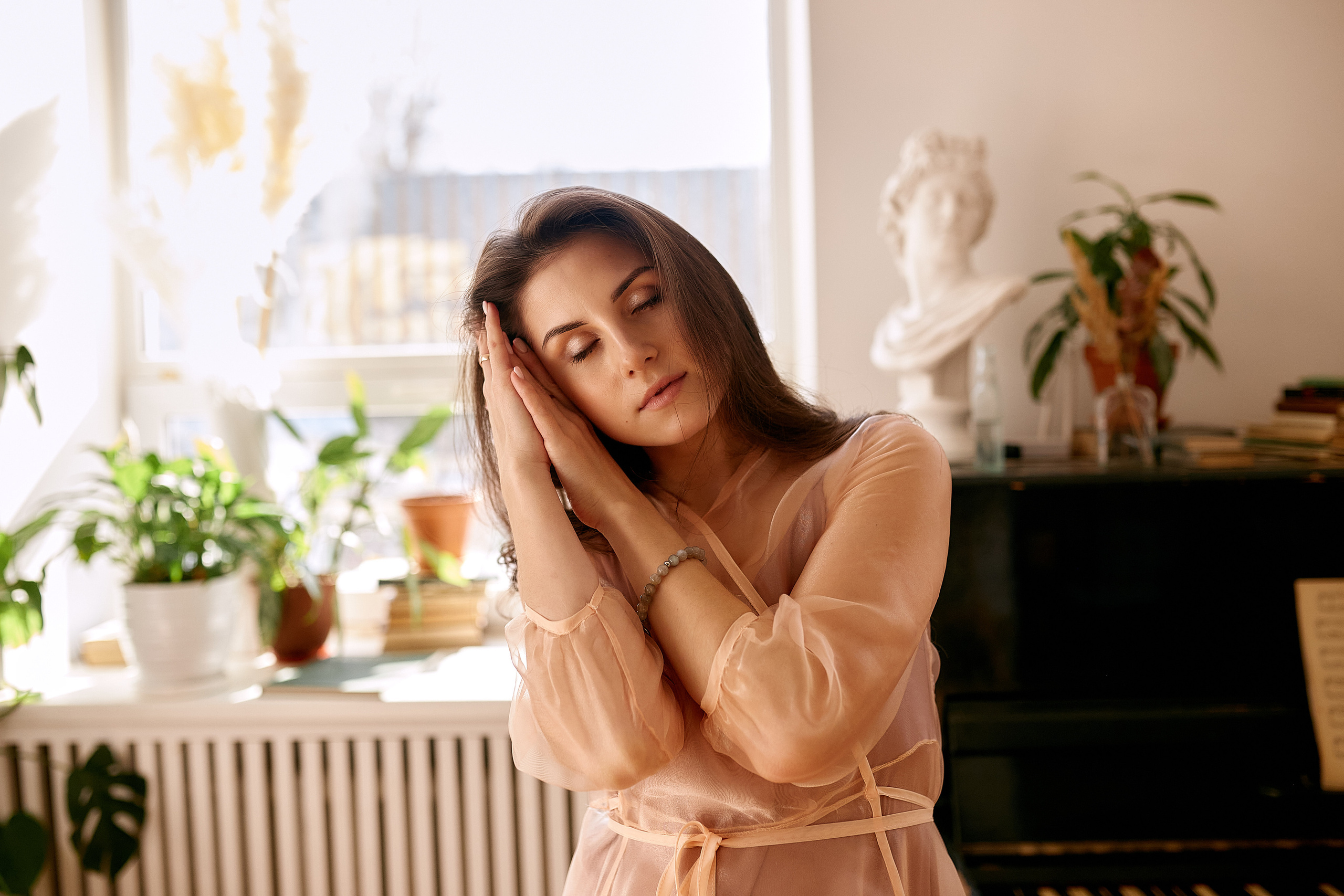 В цветочном магазине. Имидж-стилист, преображения в Барнауле Ротфус Наталья