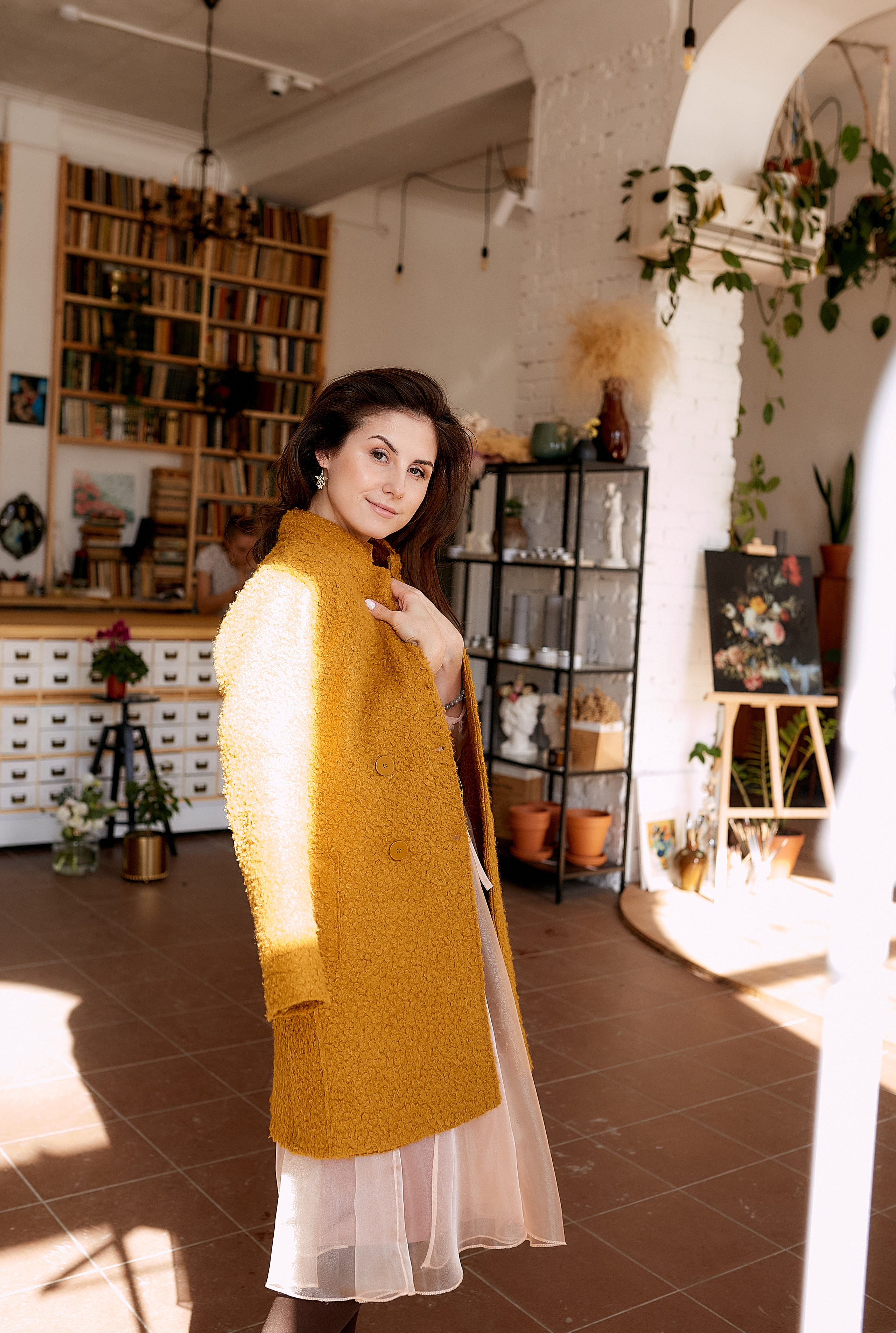 В цветочном магазине. Имидж-стилист, преображения в Барнауле Ротфус Наталья