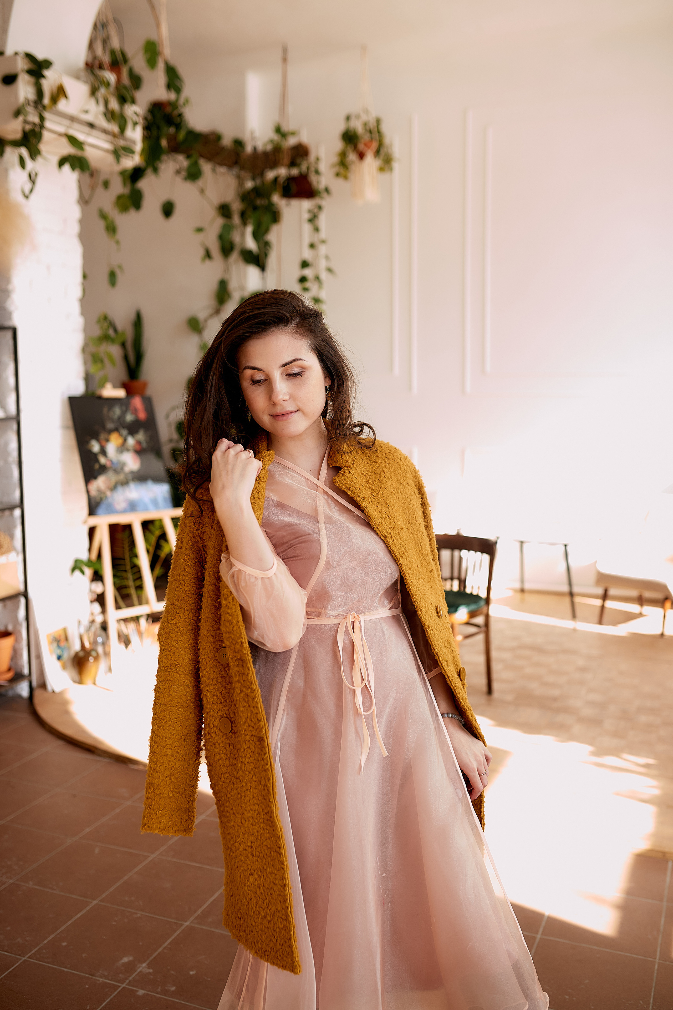 В цветочном магазине. Имидж-стилист, преображения в Барнауле Ротфус Наталья