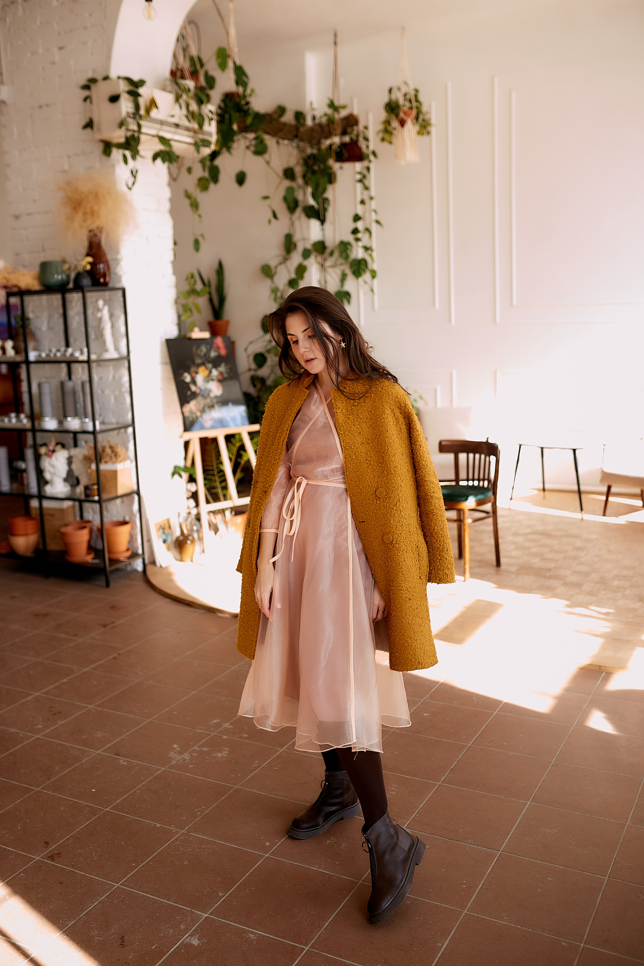 В цветочном магазине. Имидж-стилист, преображения в Барнауле Ротфус Наталья