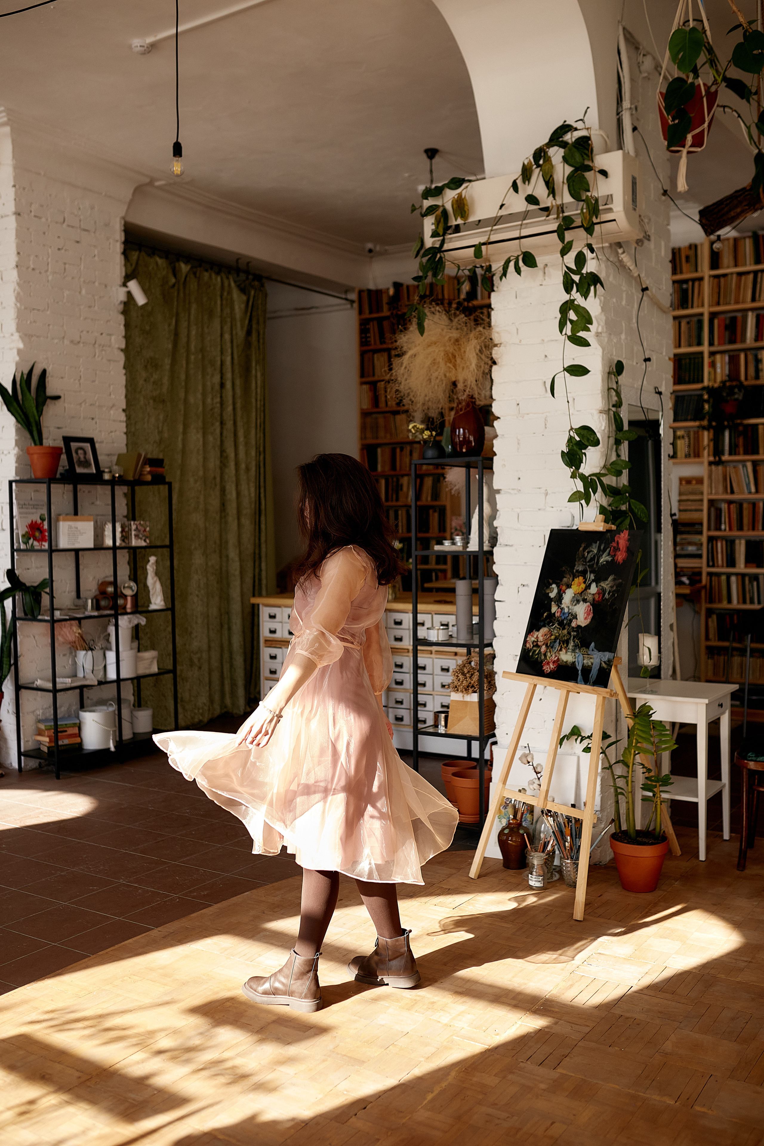 В цветочном магазине. Имидж-стилист, преображения в Барнауле Ротфус Наталья