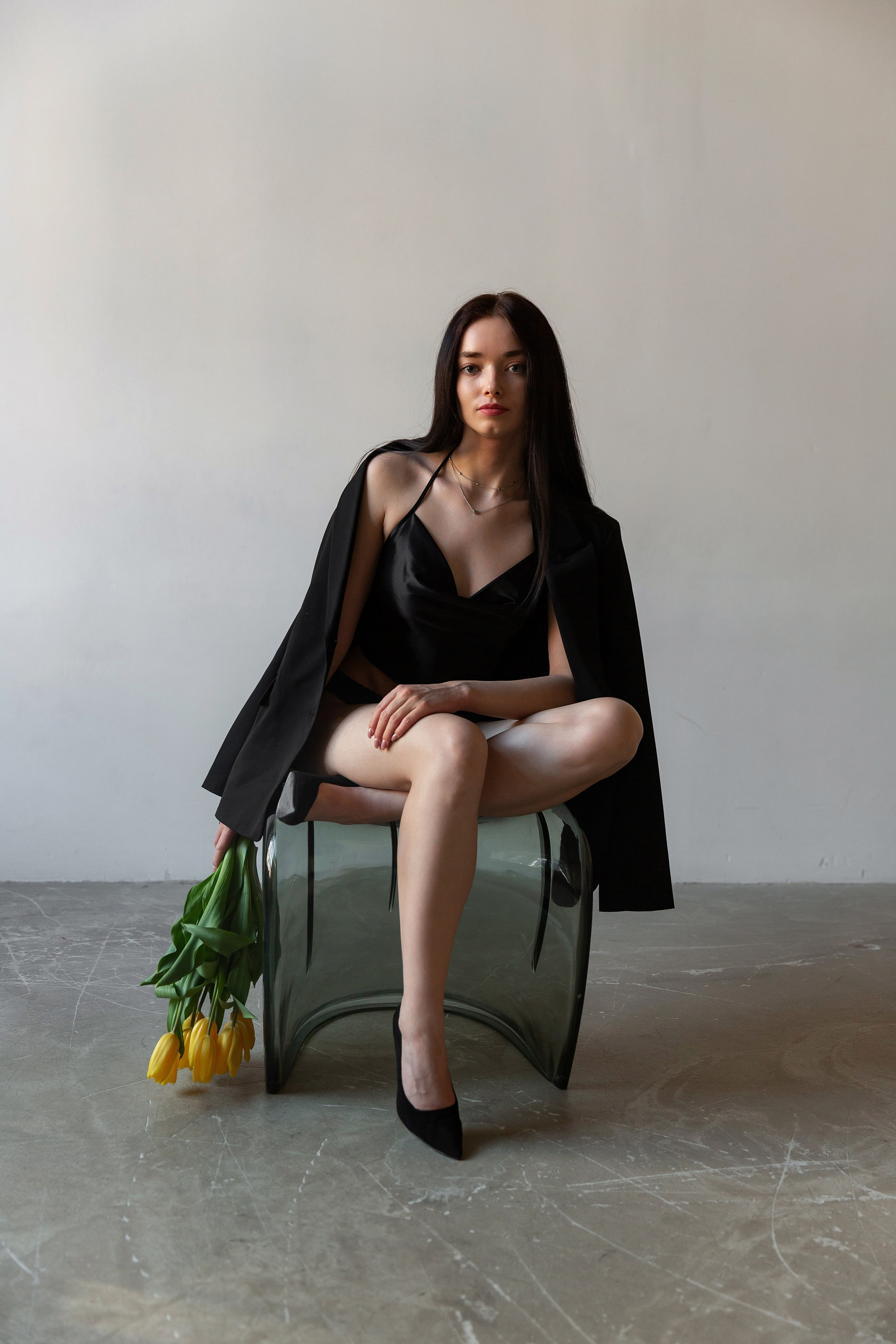 Фотосессия девушки с тюльпанами. Свадебный и портретный фотограф в Санкт-Петербурге Надежда Чечулина