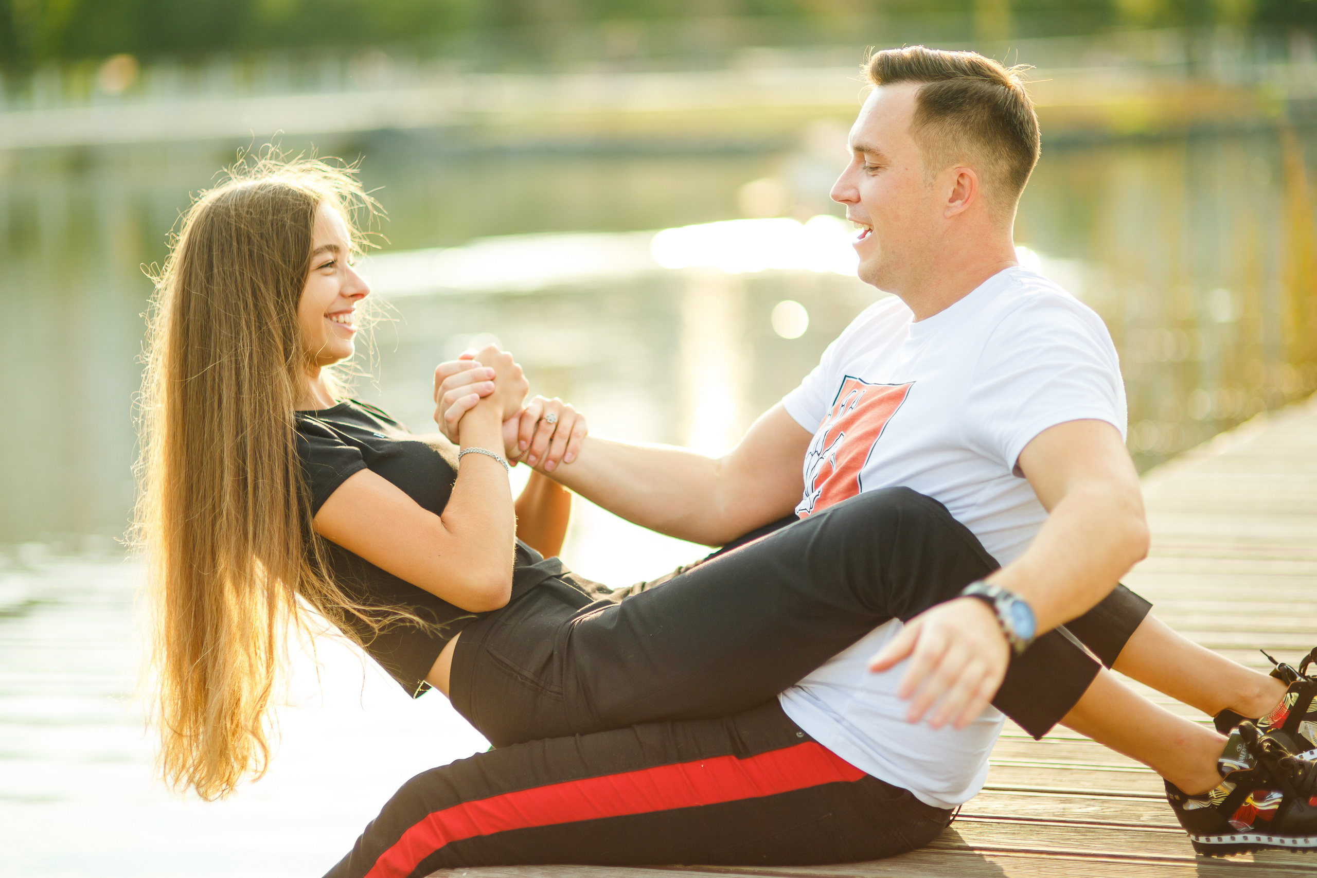Love-Story Александра и Павел съемка на Ходынском Поле. Фотограф Иван Недорез