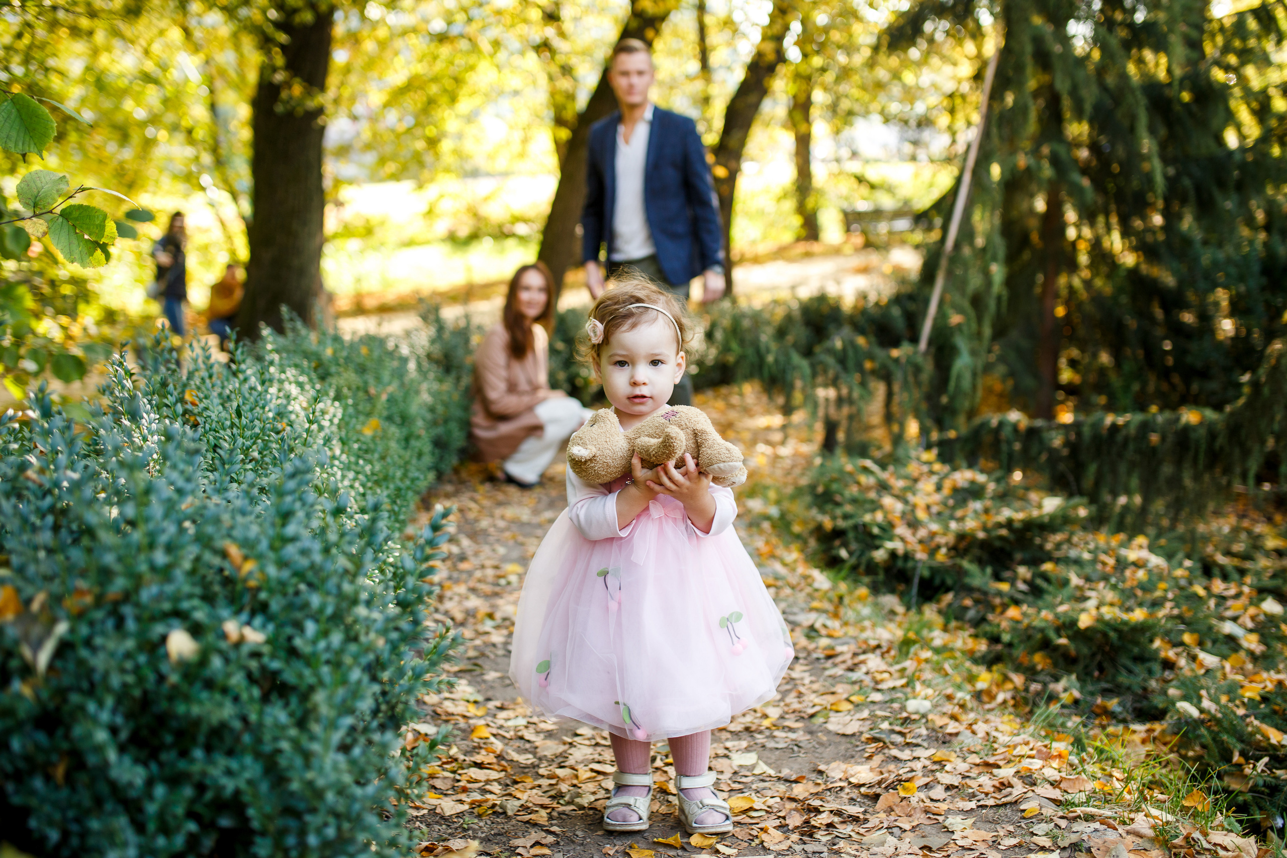 Фото прогулка Алла Даниэль и Николь в «Аптекарском огороде». Фотограф Иван Недорез