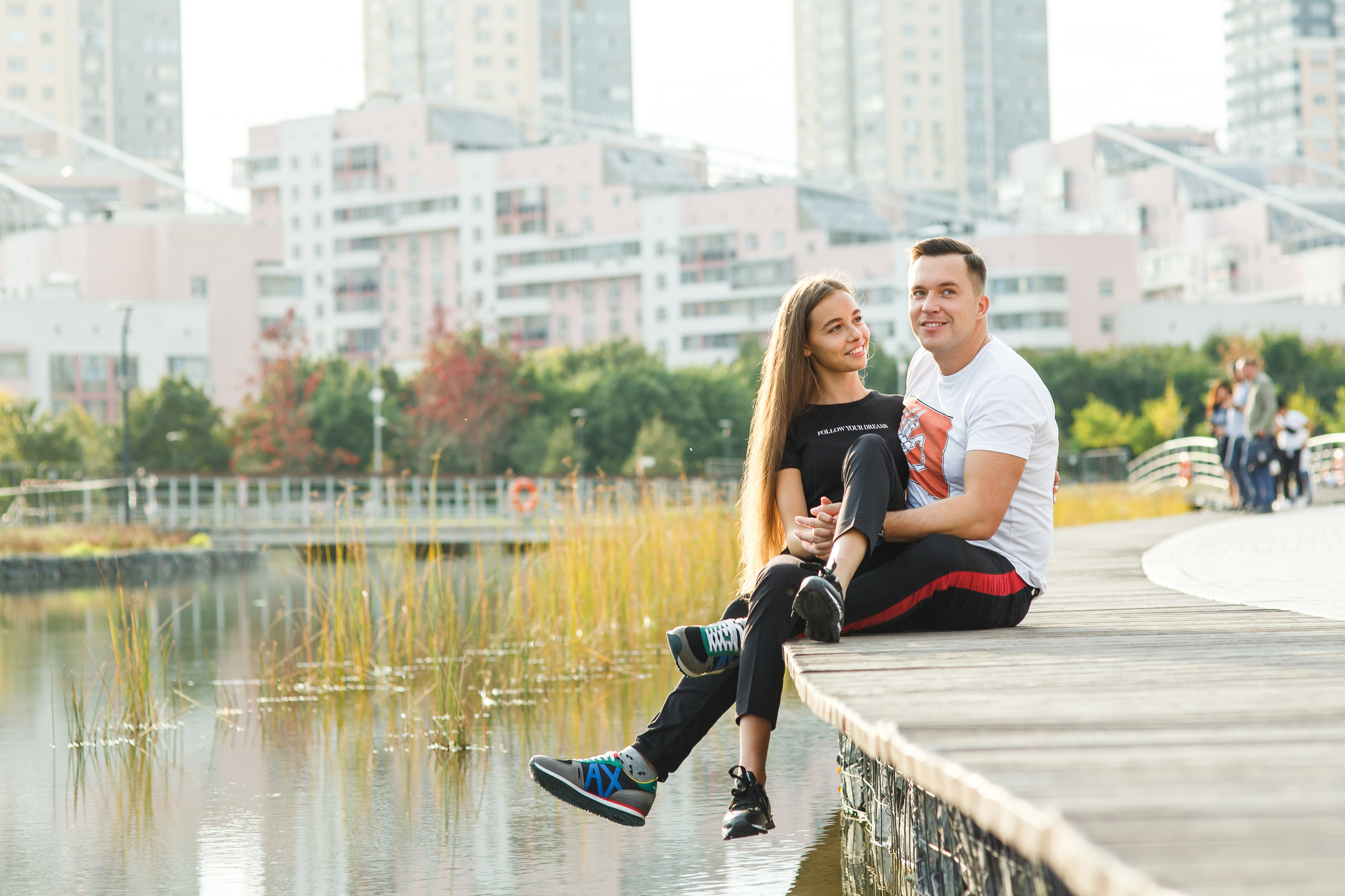 Love-Story Александра и Павел съемка на Ходынском Поле. Фотограф Иван Недорез