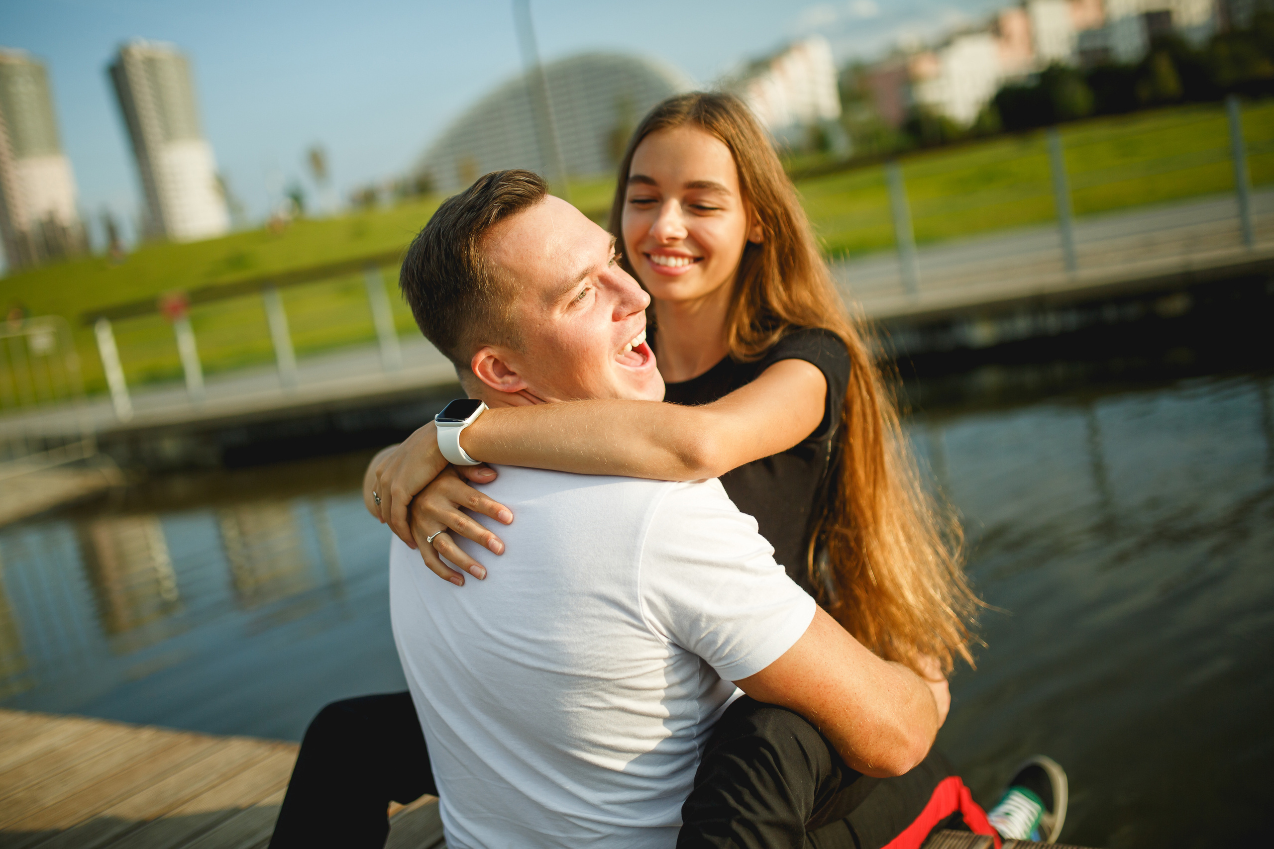 Love-Story Александра и Павел съемка на Ходынском Поле. Фотограф Иван Недорез