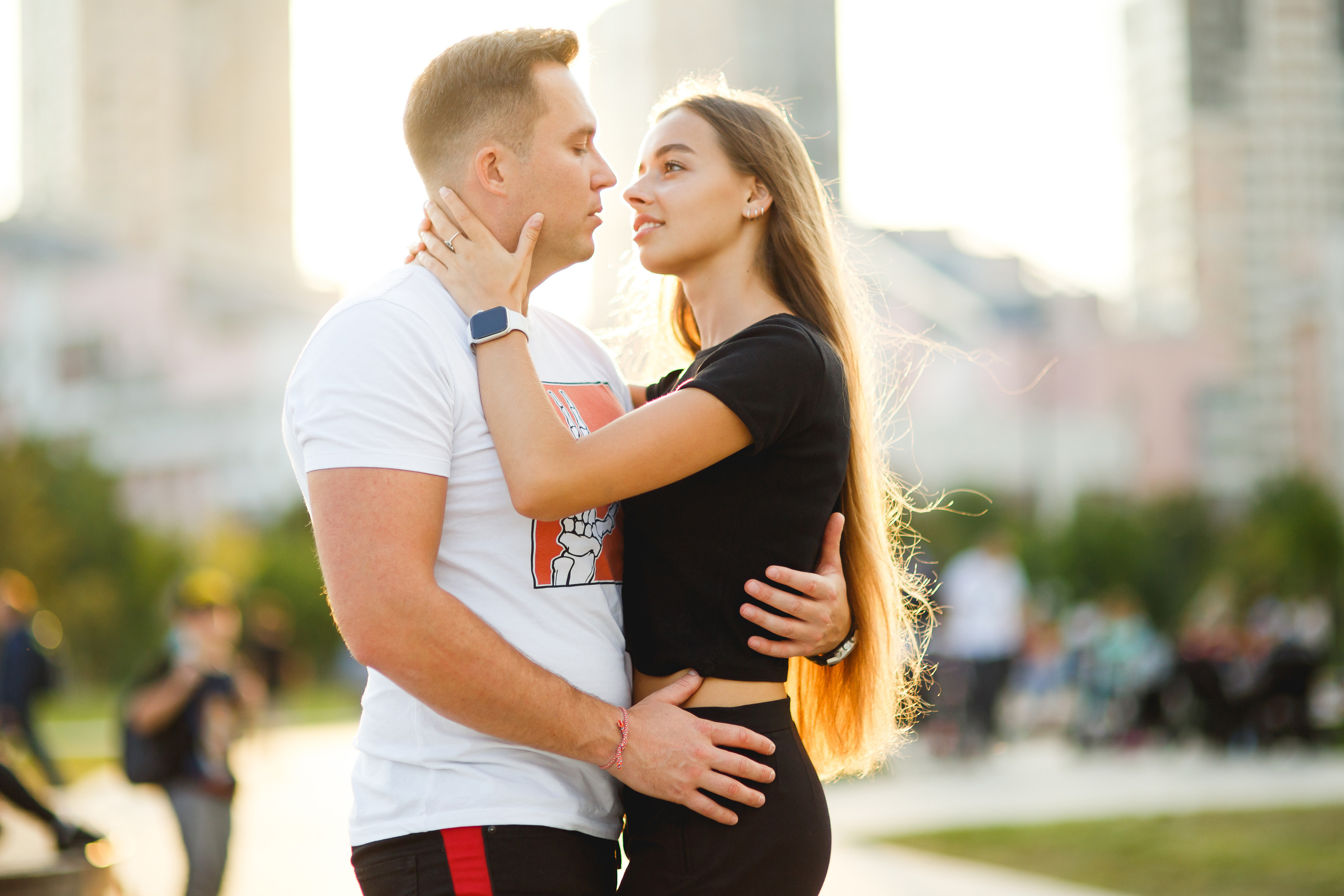 Love-Story Александра и Павел съемка на Ходынском Поле. Фотограф Иван Недорез