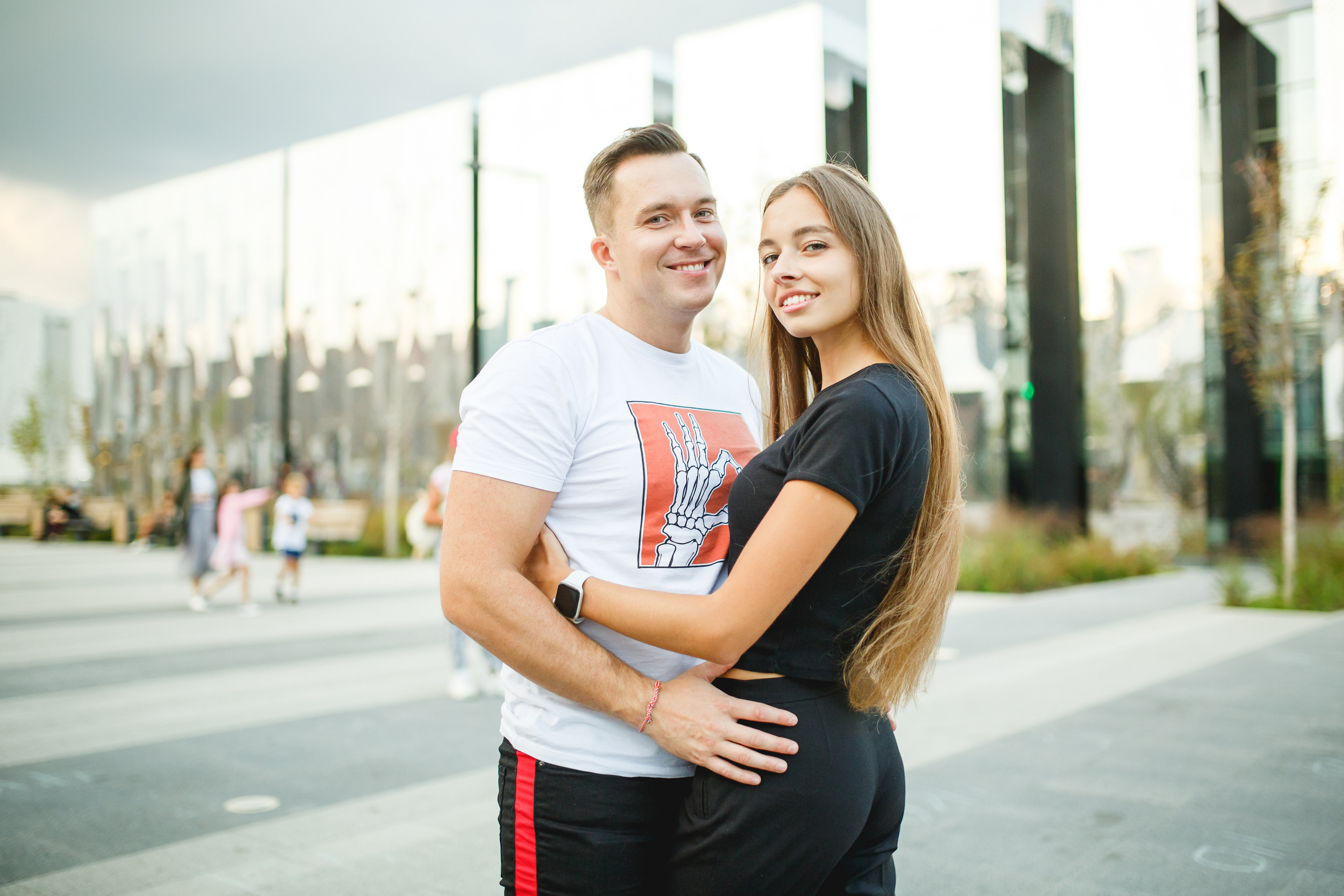 Love-Story Александра и Павел съемка на Ходынском Поле. Фотограф Иван Недорез