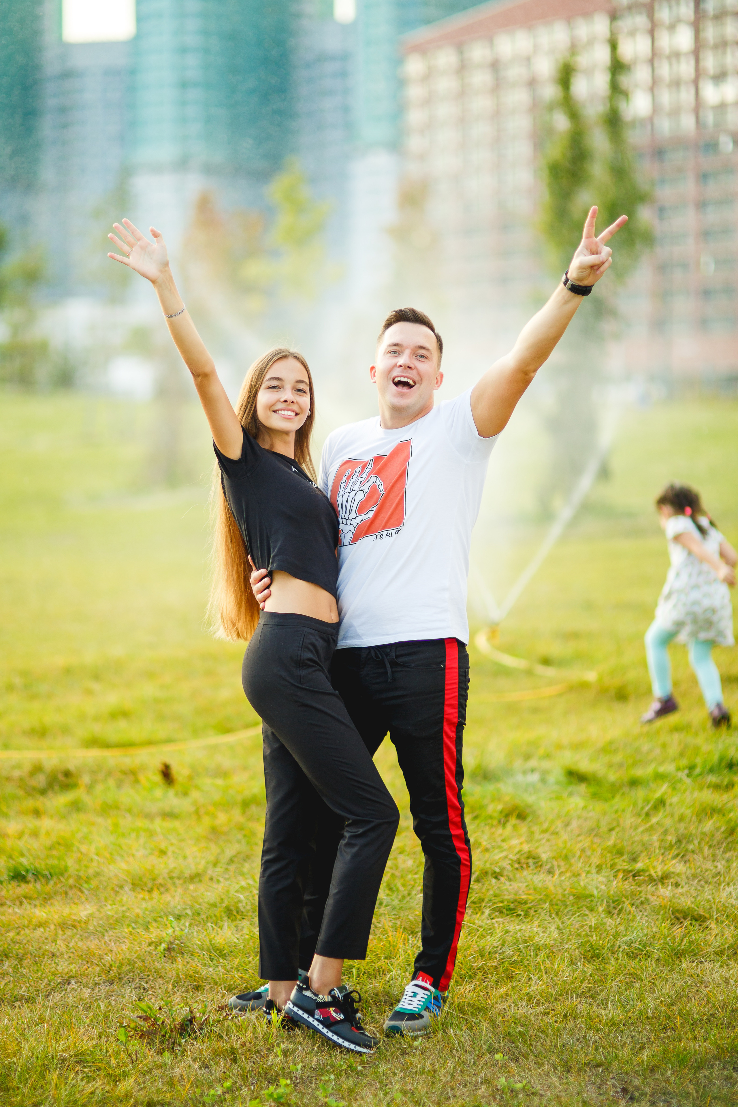 Love-Story Александра и Павел съемка на Ходынском Поле. Фотограф Иван Недорез